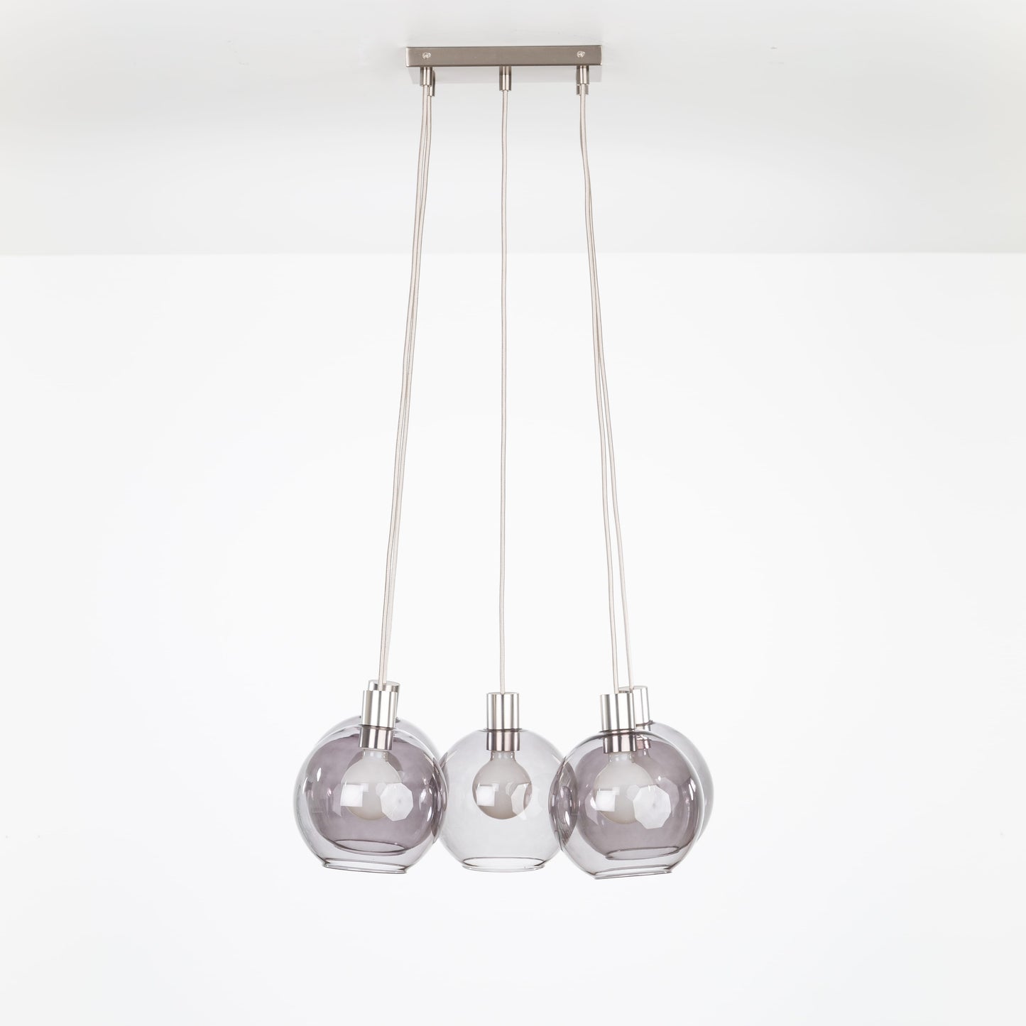 AiO Dash Multiport Chandelier - 8 Inch Glass Globe
