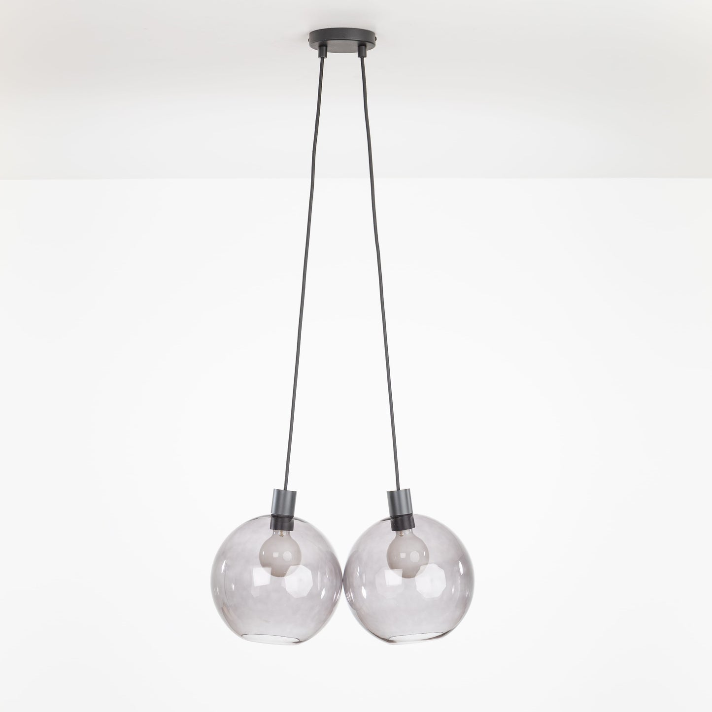 AiO Dot Multiport Chandelier - 10 Inch Glass Globe