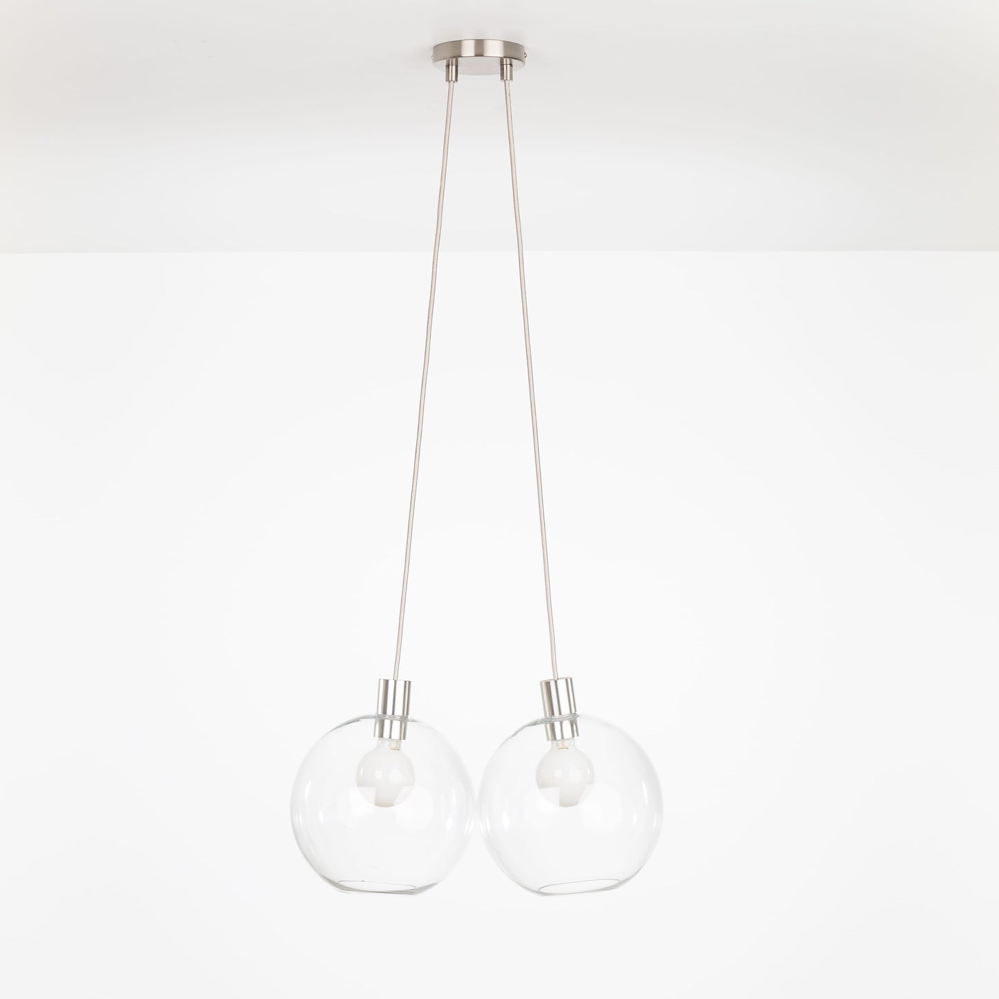 AiO Dot Multiport Chandelier - 10 Inch Glass Globe