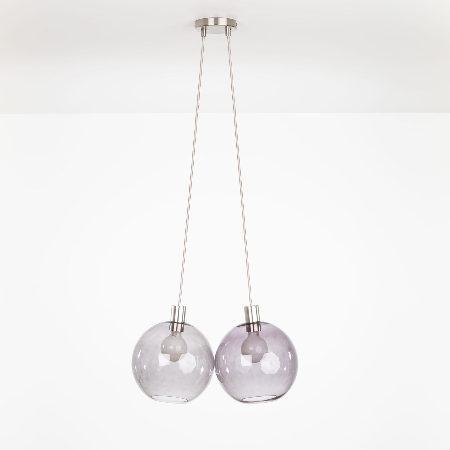 AiO Dot Multiport Chandelier - 10 Inch Glass Globe