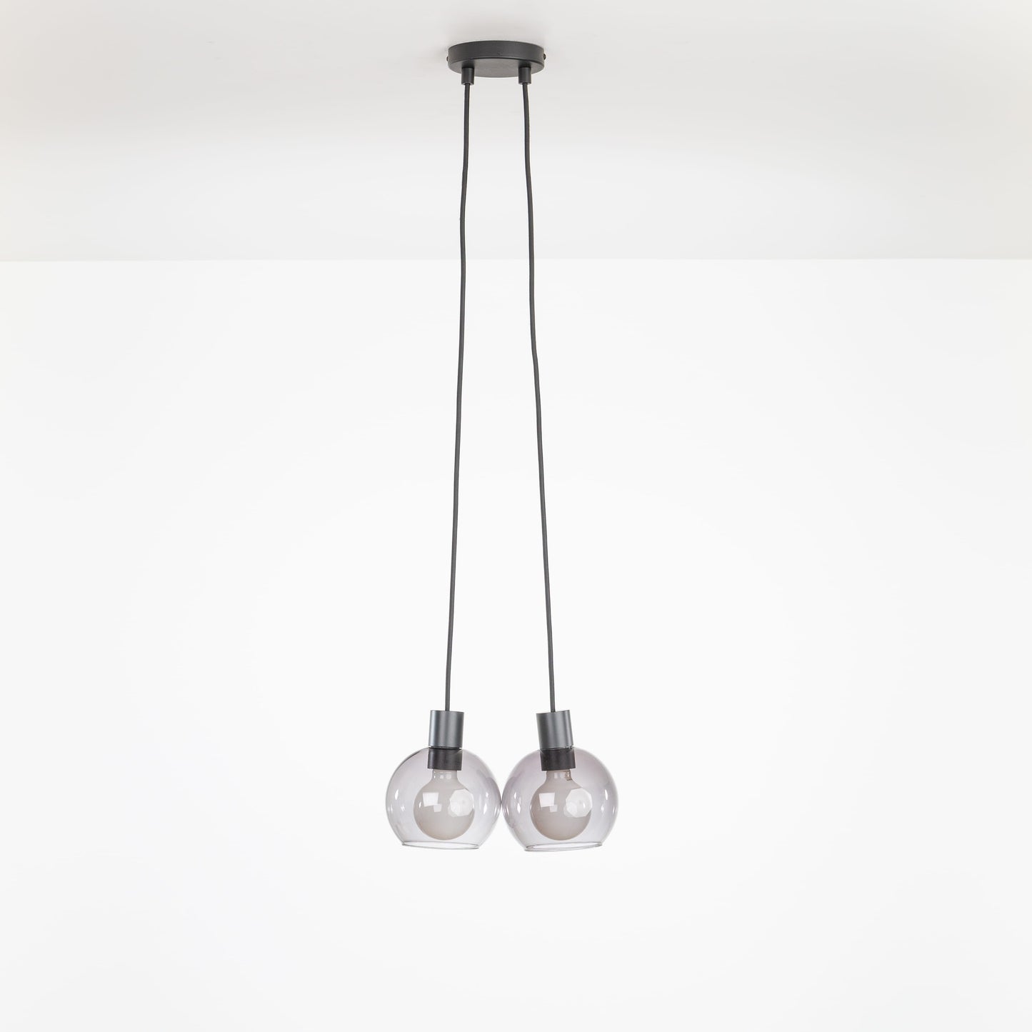 AiO Dot Multiport Chandelier - 6 Inch Glass Globe