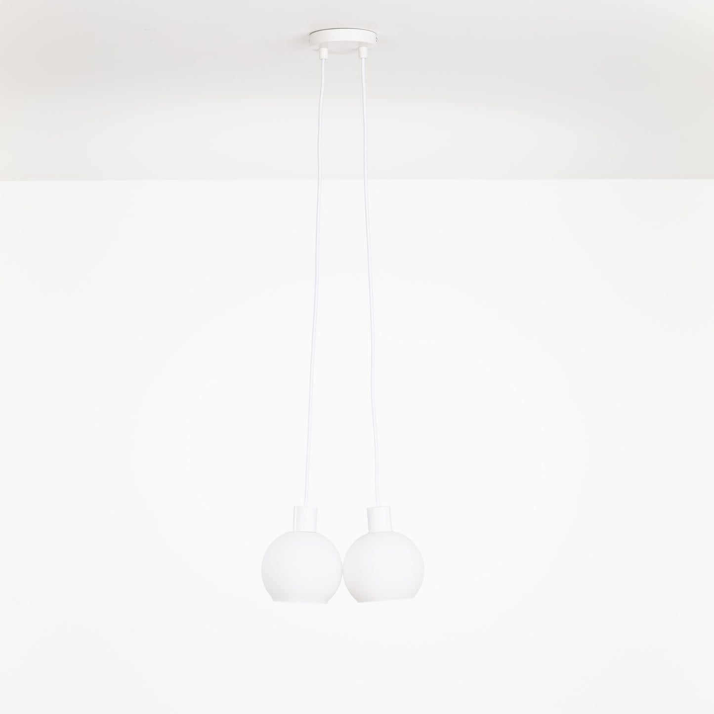 AiO Dot Multiport Chandelier - 6 Inch Glass Globe