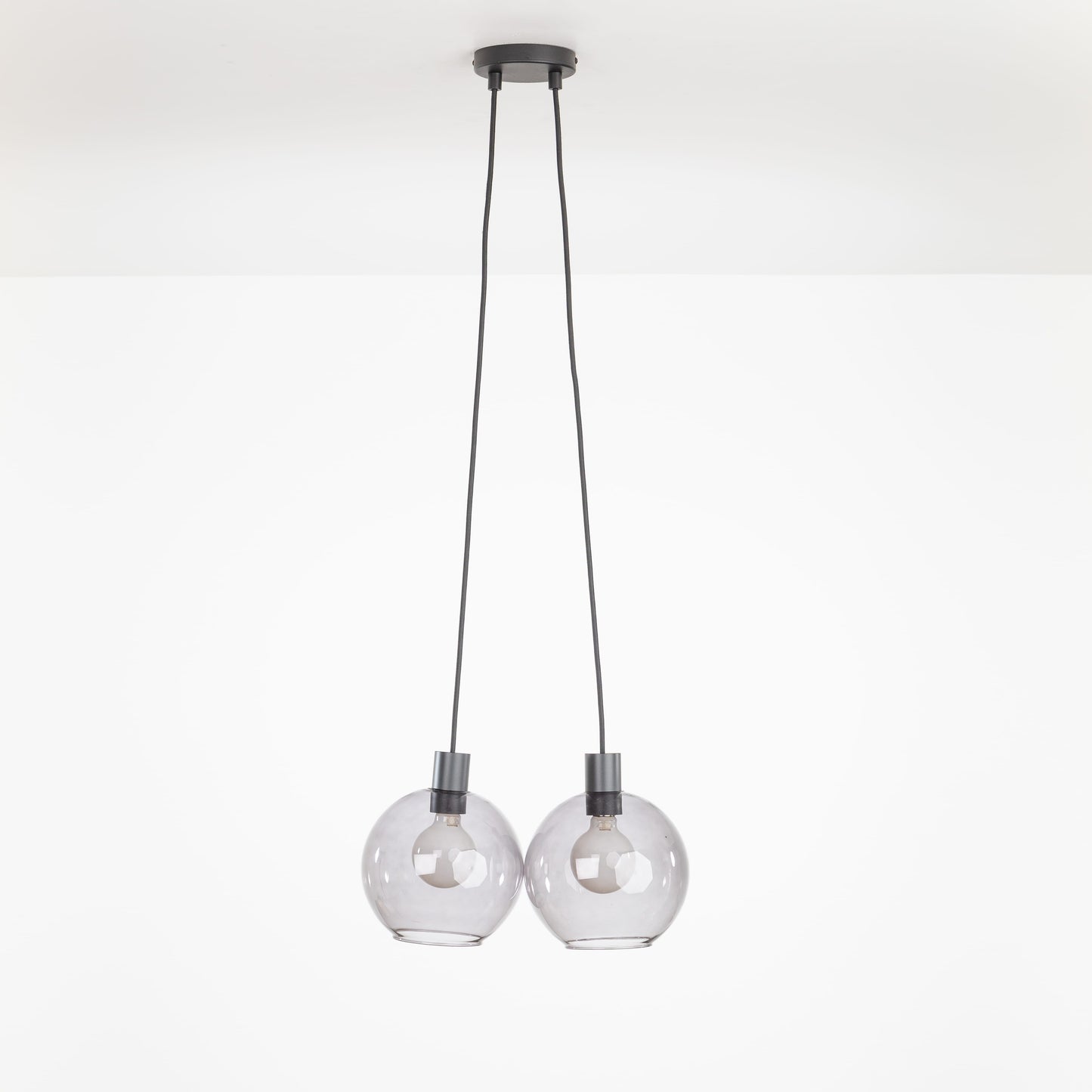 AiO Dot Multiport Chandelier - 8 Inch Glass Globe