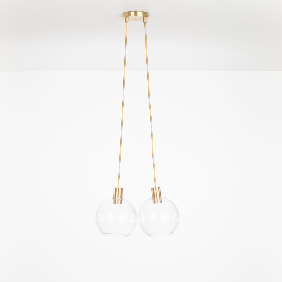 AiO Dot Multiport Chandelier - Glass Globe