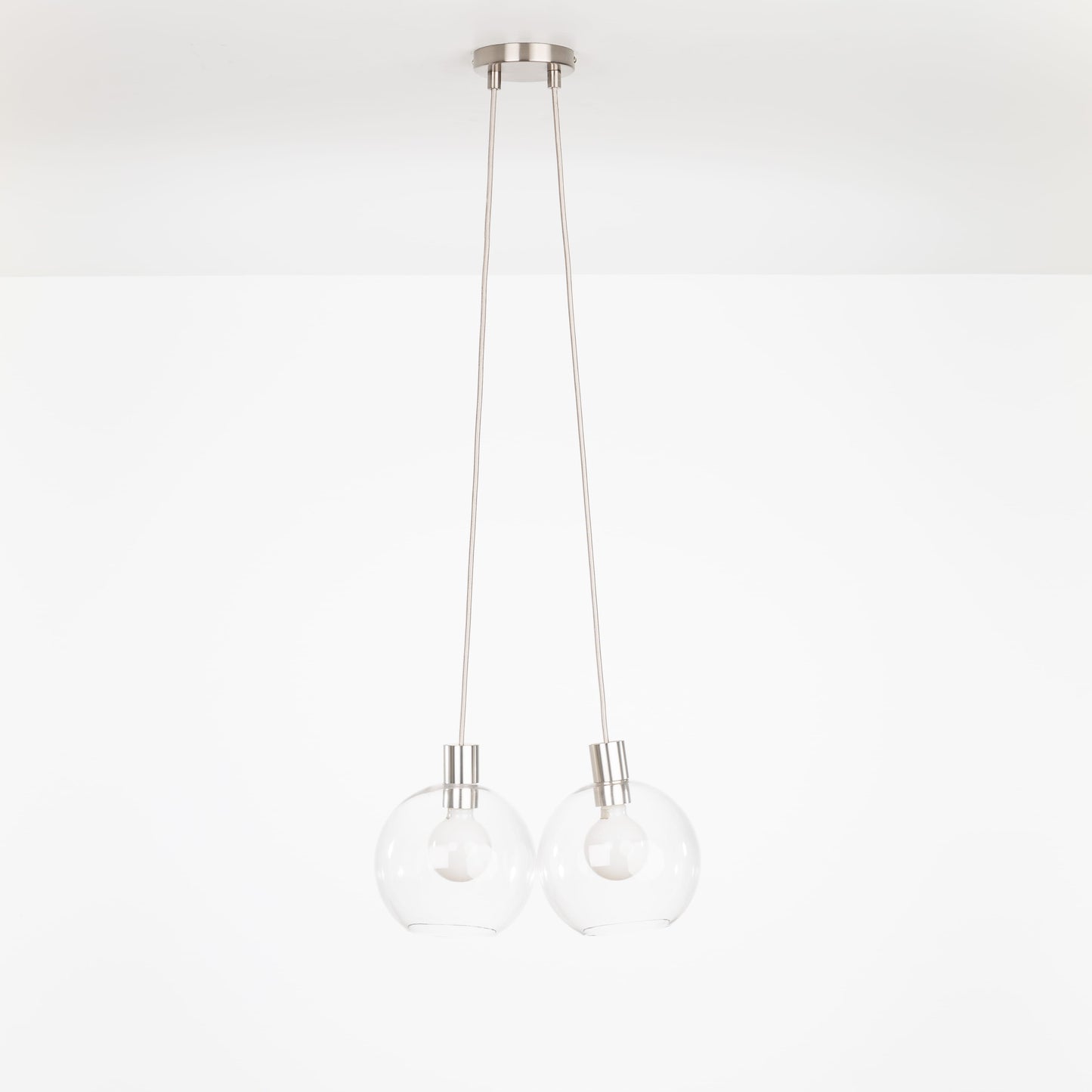 AiO Dot Multiport Chandelier - 8 Inch Glass Globe