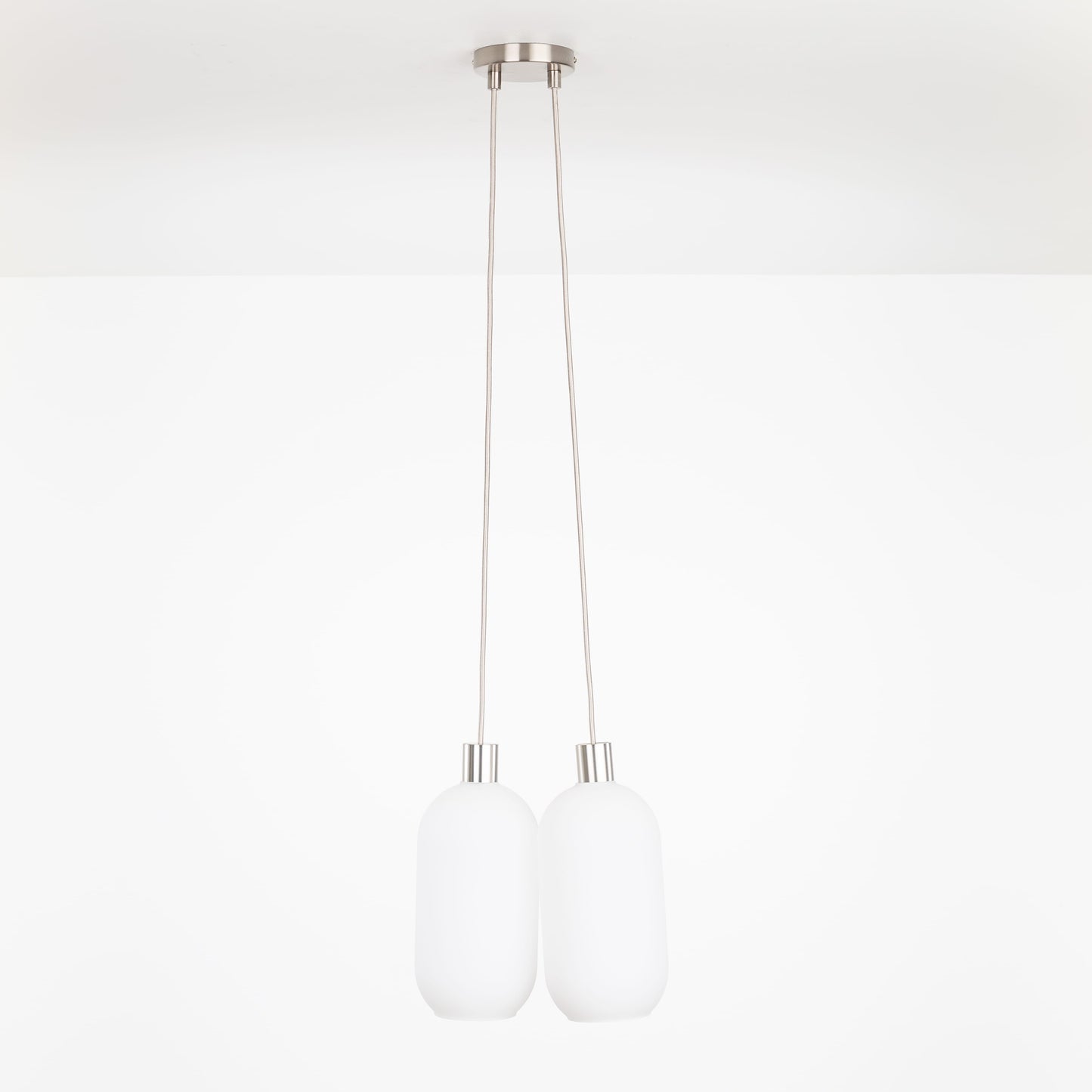 AiO Dot Multiport Chandelier - Glass Pill Shade