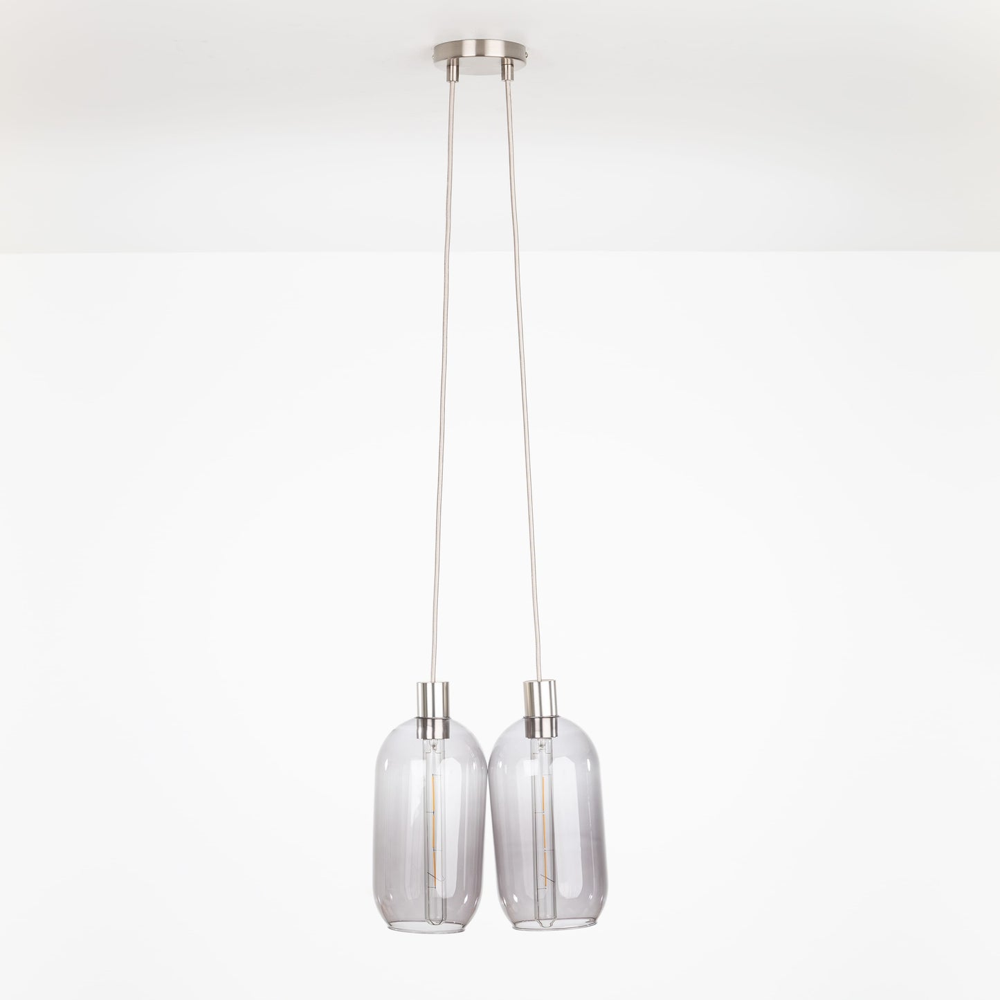 AiO Dot Multiport Chandelier - Glass Pill Shade