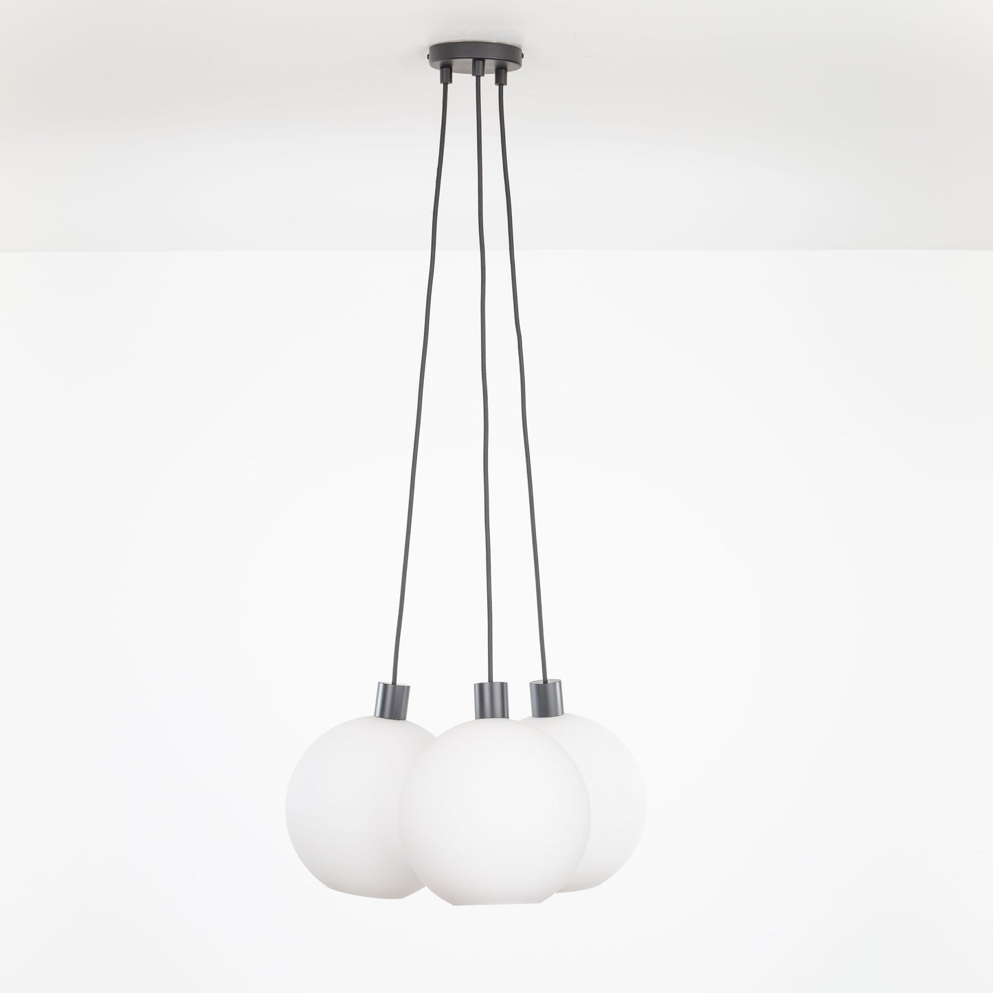 AiO Dot Multiport Chandelier - 10 Inch Glass Globe