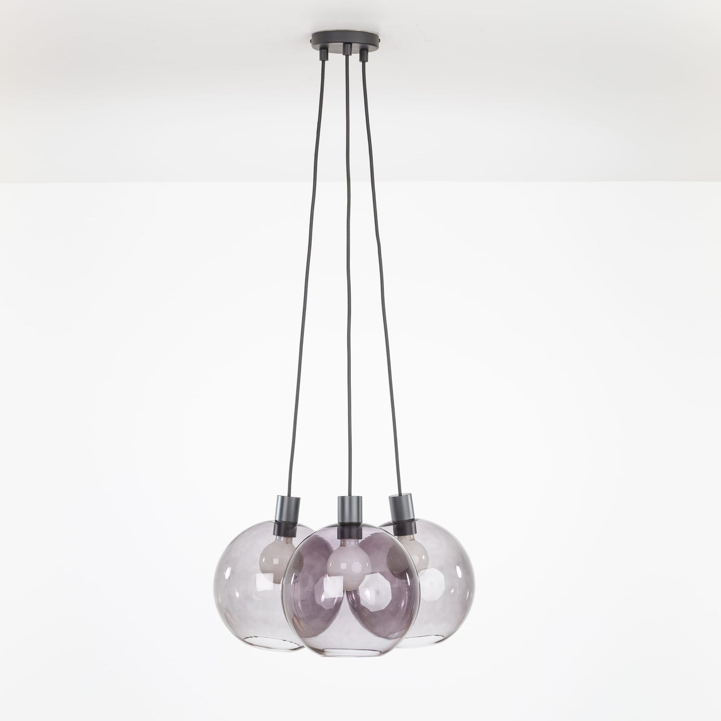 AiO Dot Multiport Chandelier - 10 Inch Glass Globe