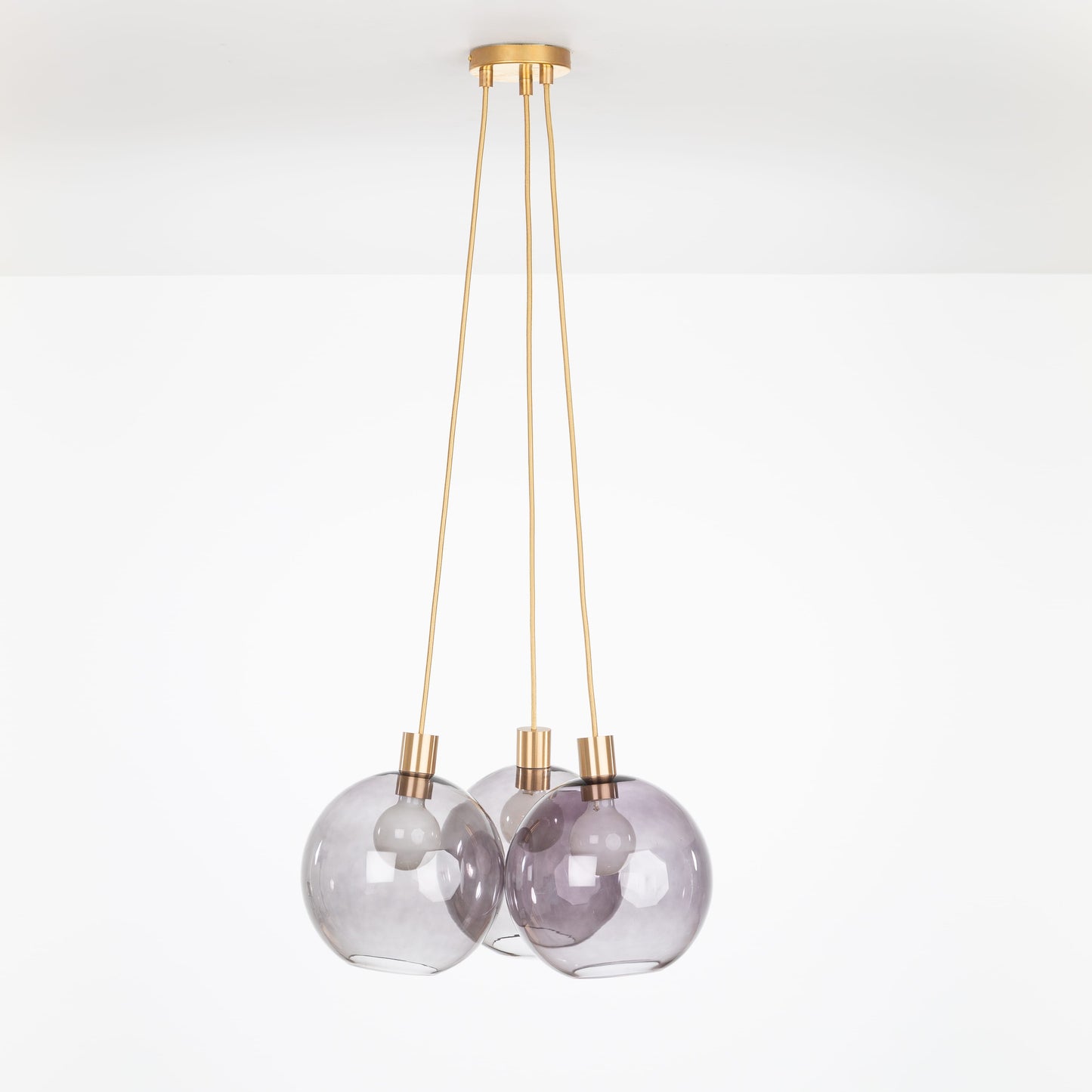 AiO Dot Multiport Chandelier - 10 Inch Glass Globe