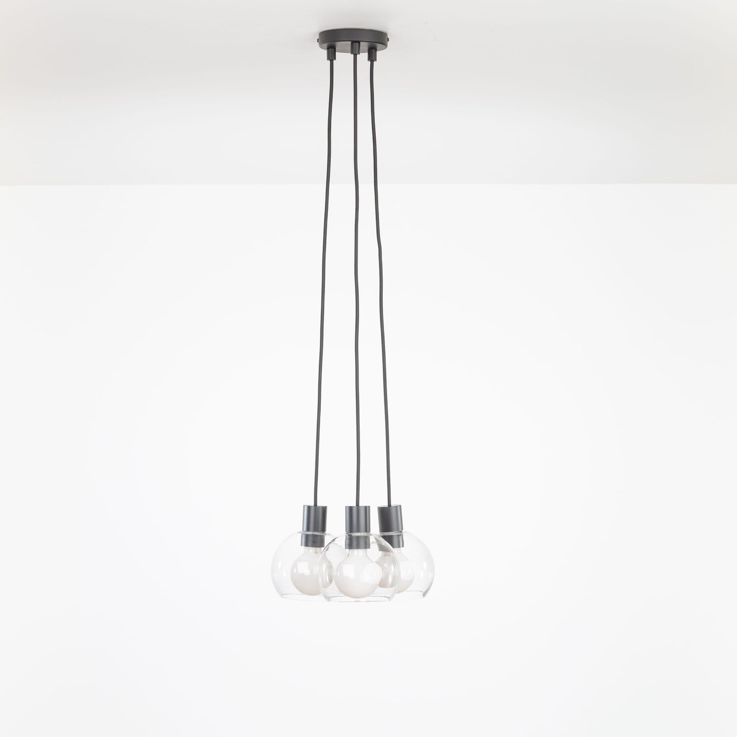 AiO Dot Multiport Chandelier - 6 Inch Glass Globe