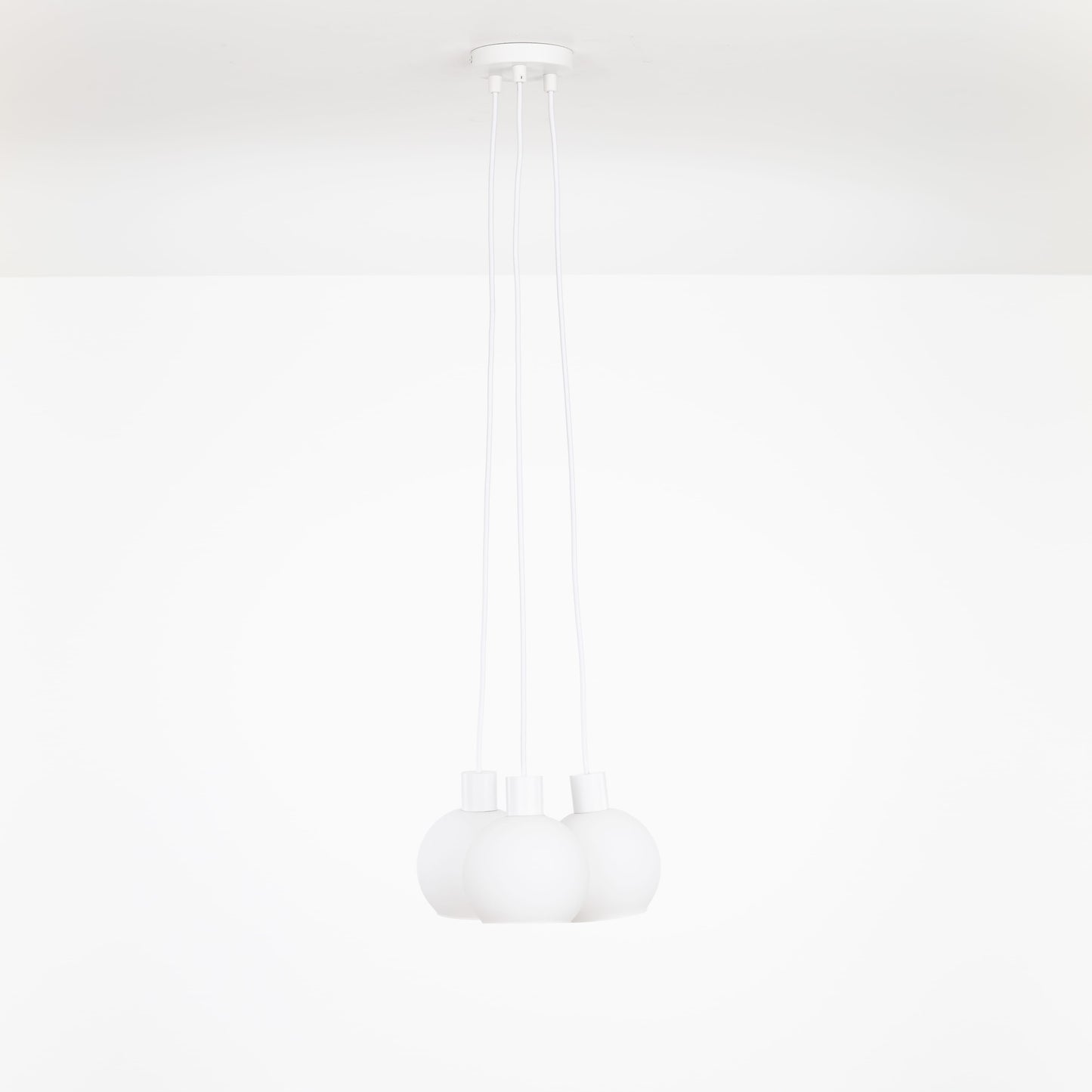 AiO Dot Multiport Chandelier - 6 Inch Glass Globe