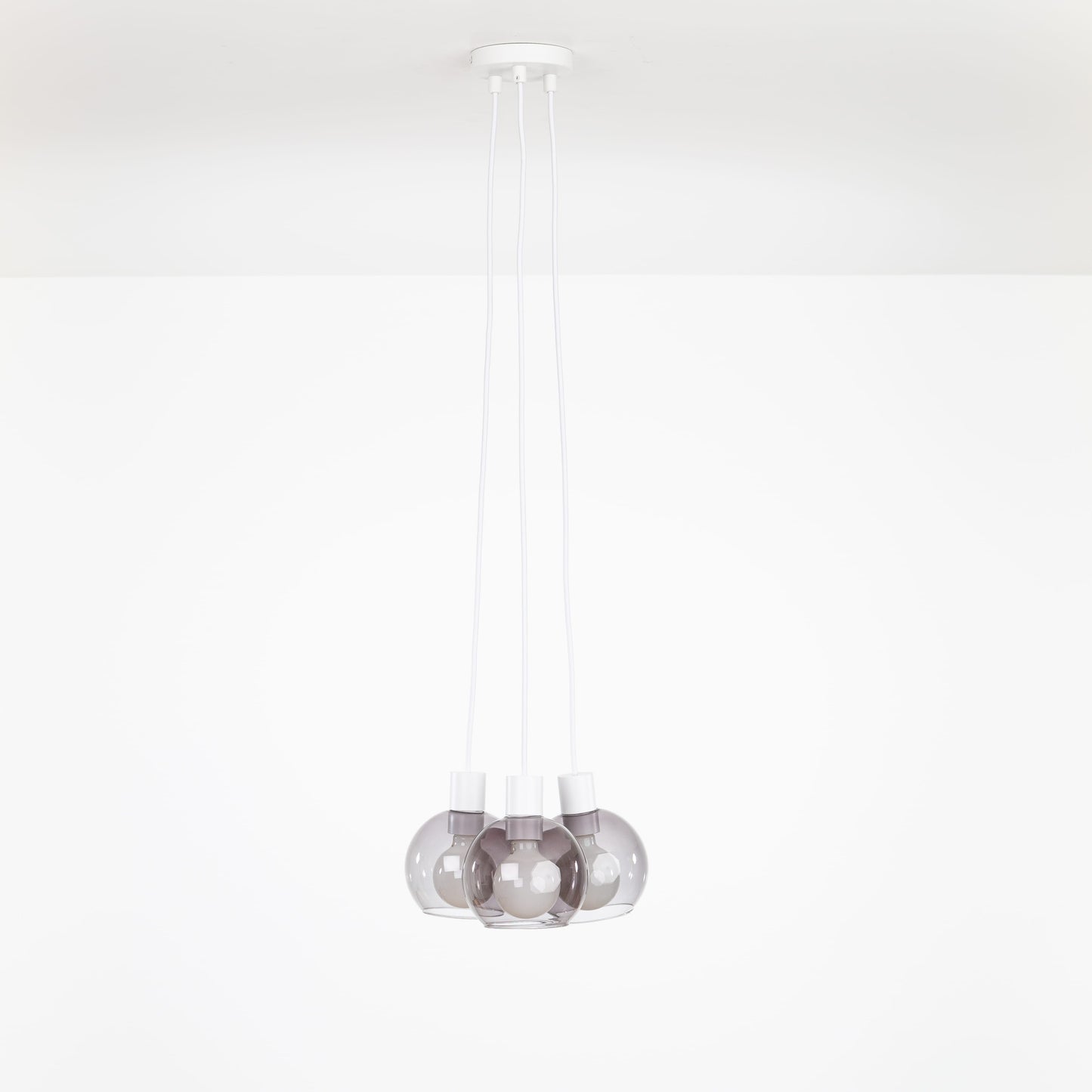 AiO Dot Multiport Chandelier - 6 Inch Glass Globe