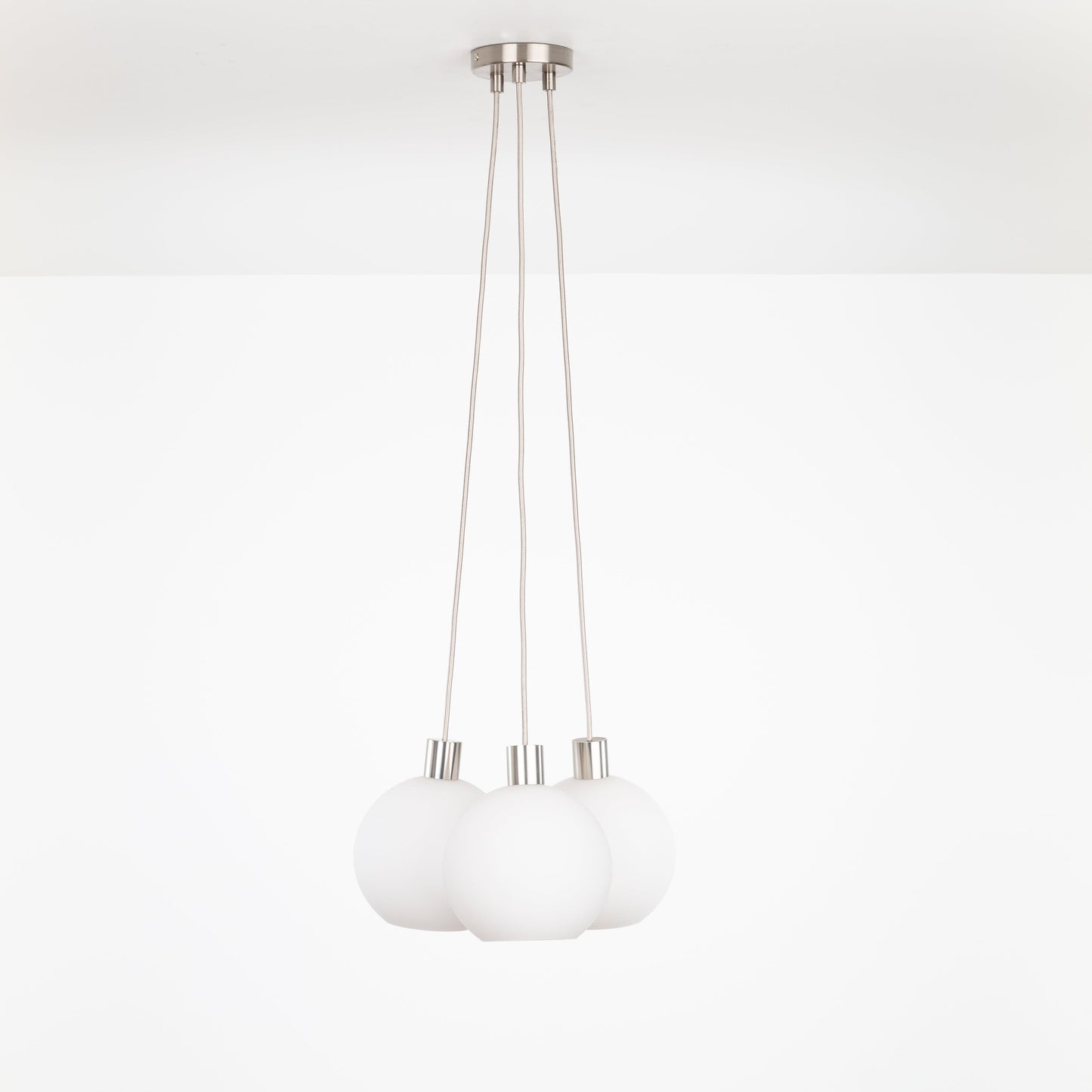 AiO Dot Multiport Chandelier - 8 Inch Glass Globe