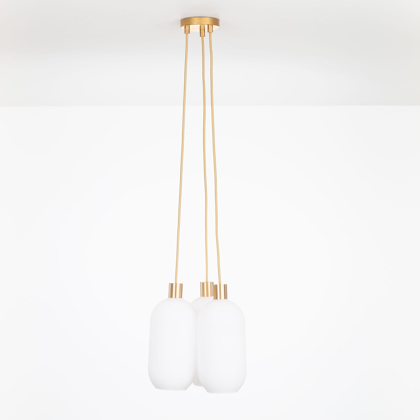 AiO Dot Multiport Chandelier - Glass Pill Shade