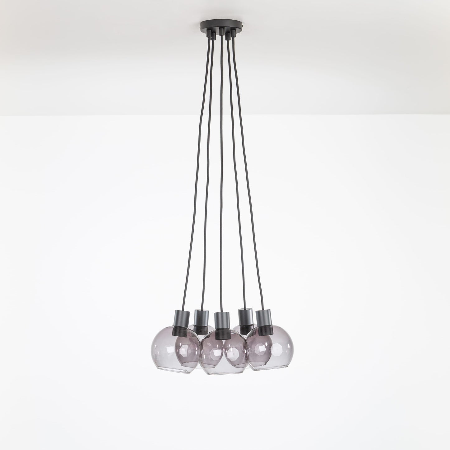 AiO Dot Multiport Chandelier - 6 Inch Glass Globe