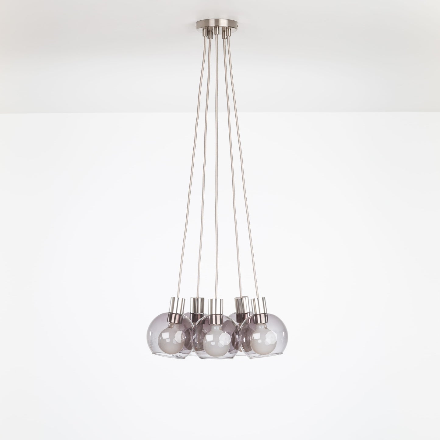 AiO Dot Multiport Chandelier - 6 Inch Glass Globe