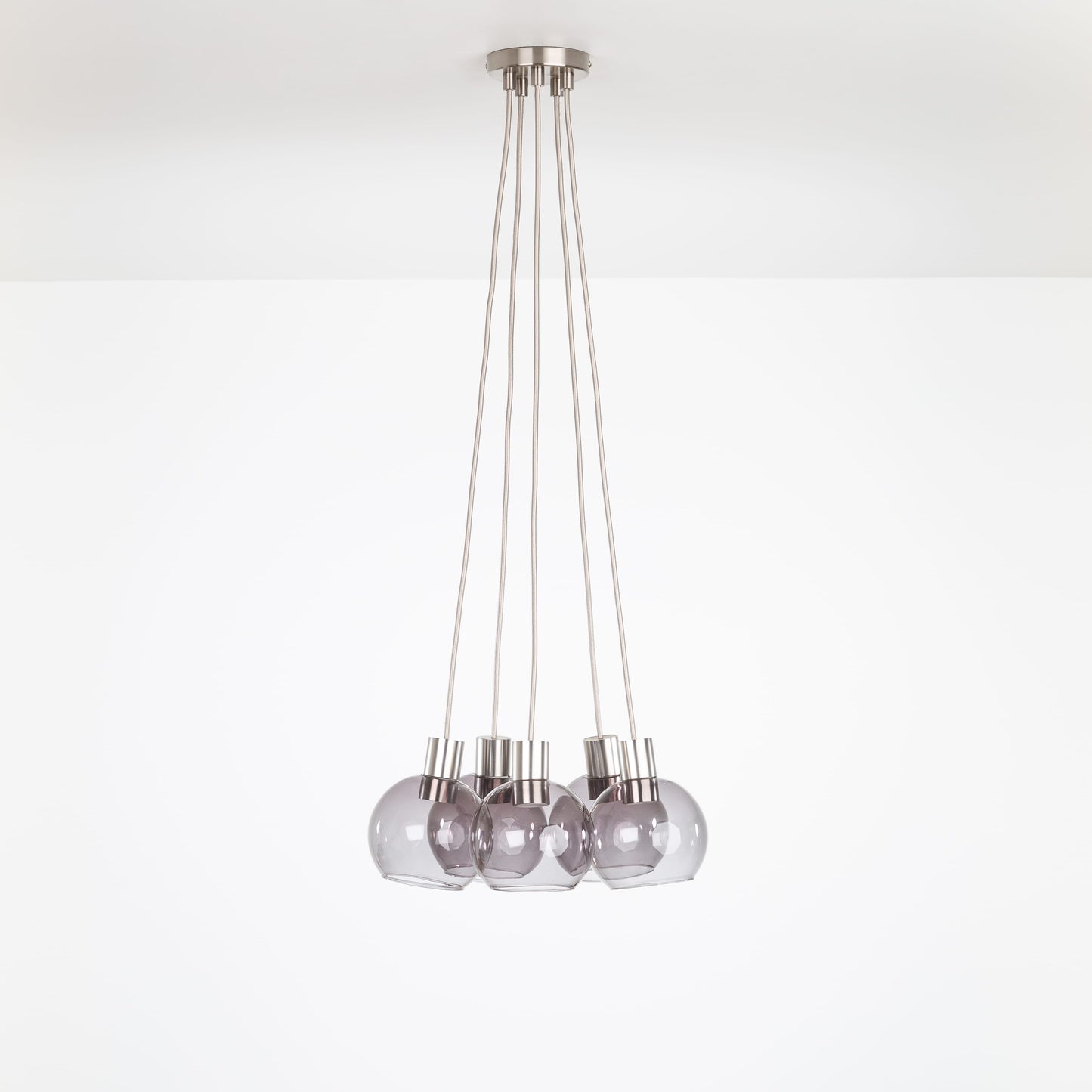 AiO Dot Multiport Chandelier - 6 Inch Glass Globe