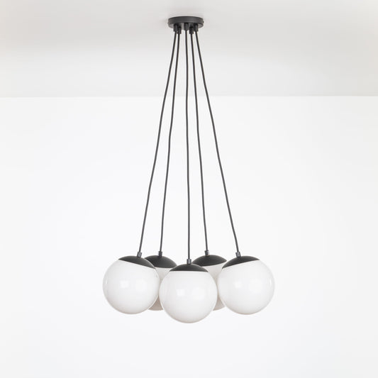 Mod Globe Dot Multiport Chandelier - 8 Inch