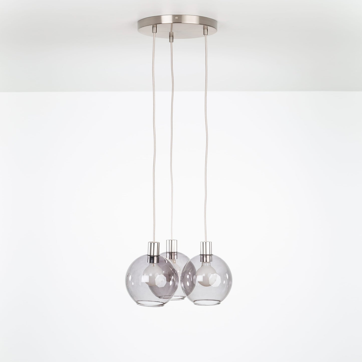 AiO Loop Multiport Chandelier - 8in Glass Globe