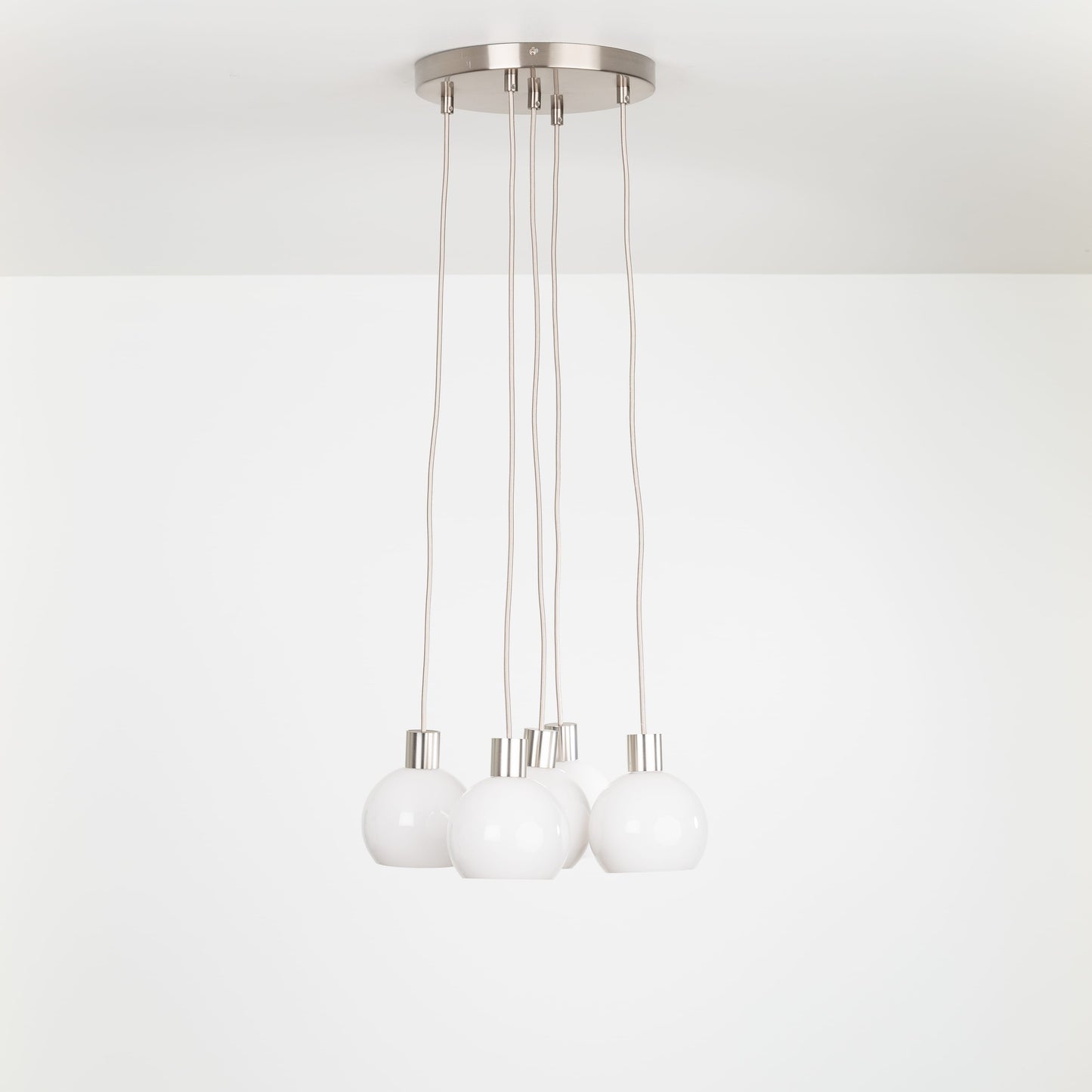 AiO Loop Multiport Chandelier - 6in Glass Globe