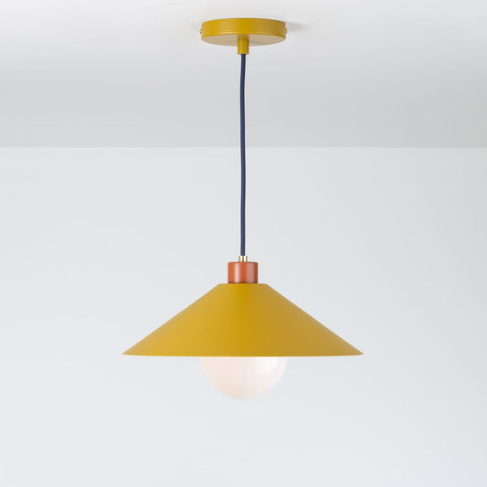 Boutique Color Block Slope Ceiling Pendant