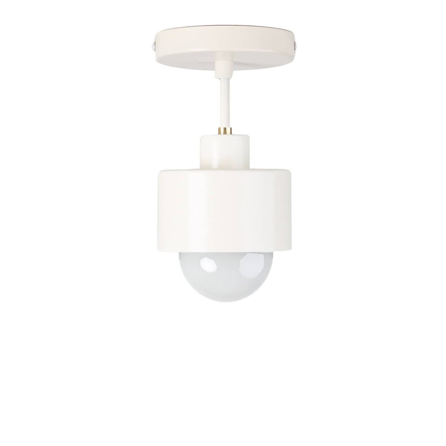 Boutique Post Puck Shade Flush Mount Pendant