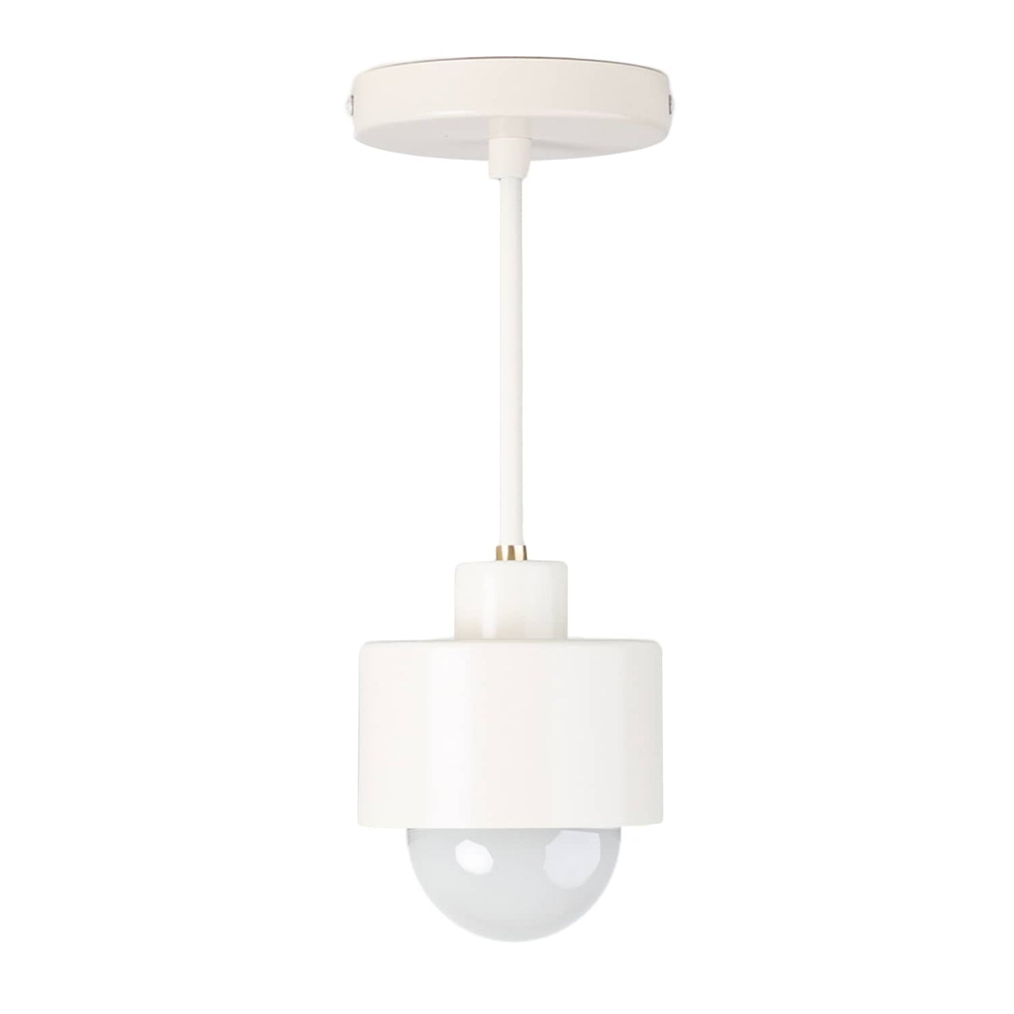 Boutique Post Puck Shade Flush Mount Pendant