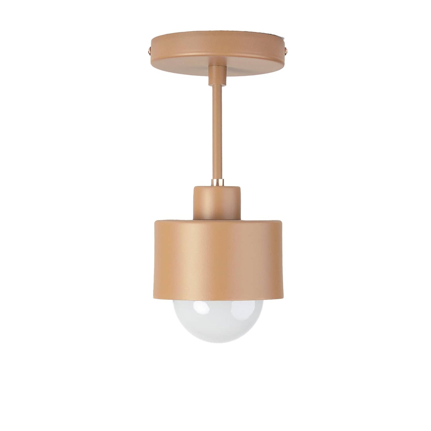 Boutique Post Puck Shade Flush Mount Pendant