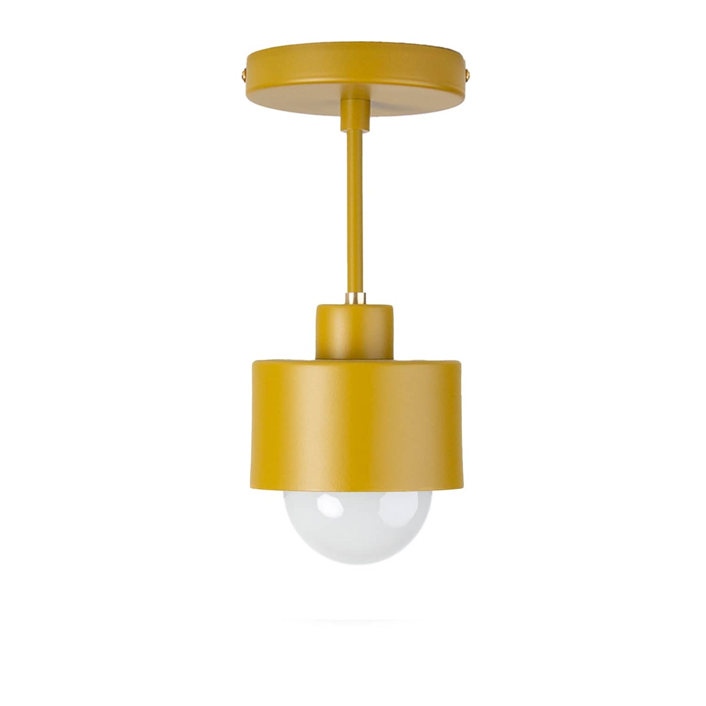 Boutique Post Puck Shade Flush Mount Pendant