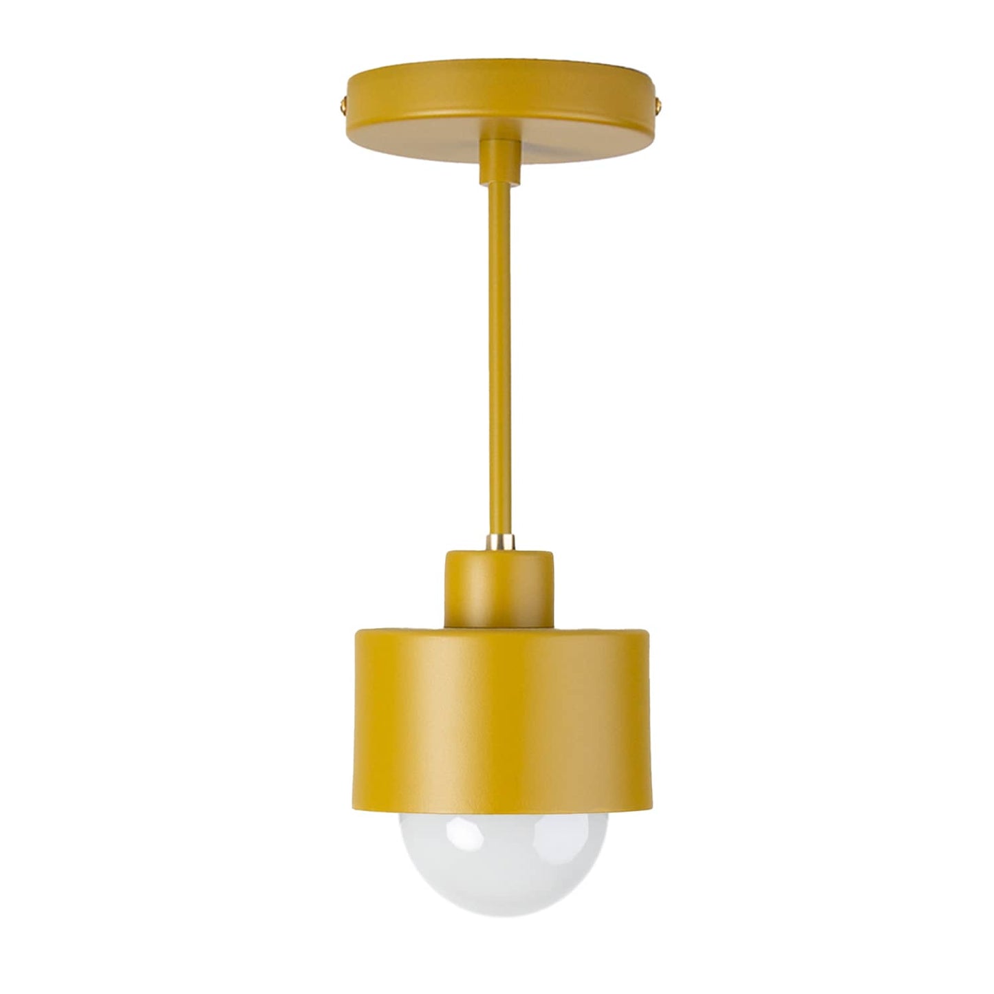 Boutique Post Puck Shade Flush Mount Pendant