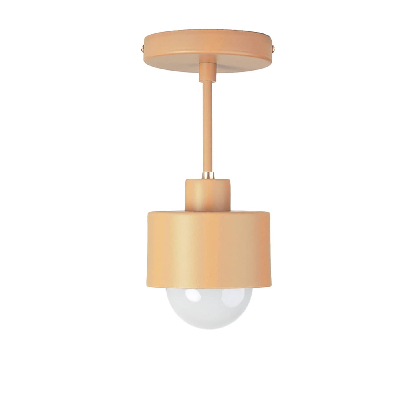 Boutique Post Puck Shade Flush Mount Pendant