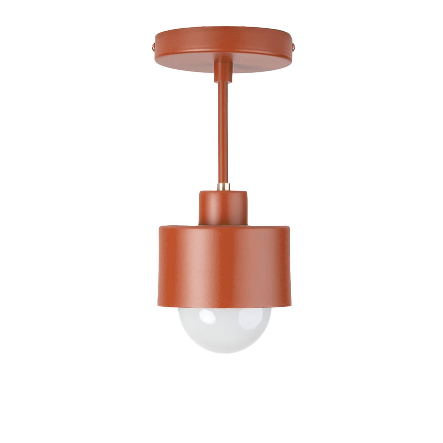 Boutique Post Puck Shade Flush Mount Pendant