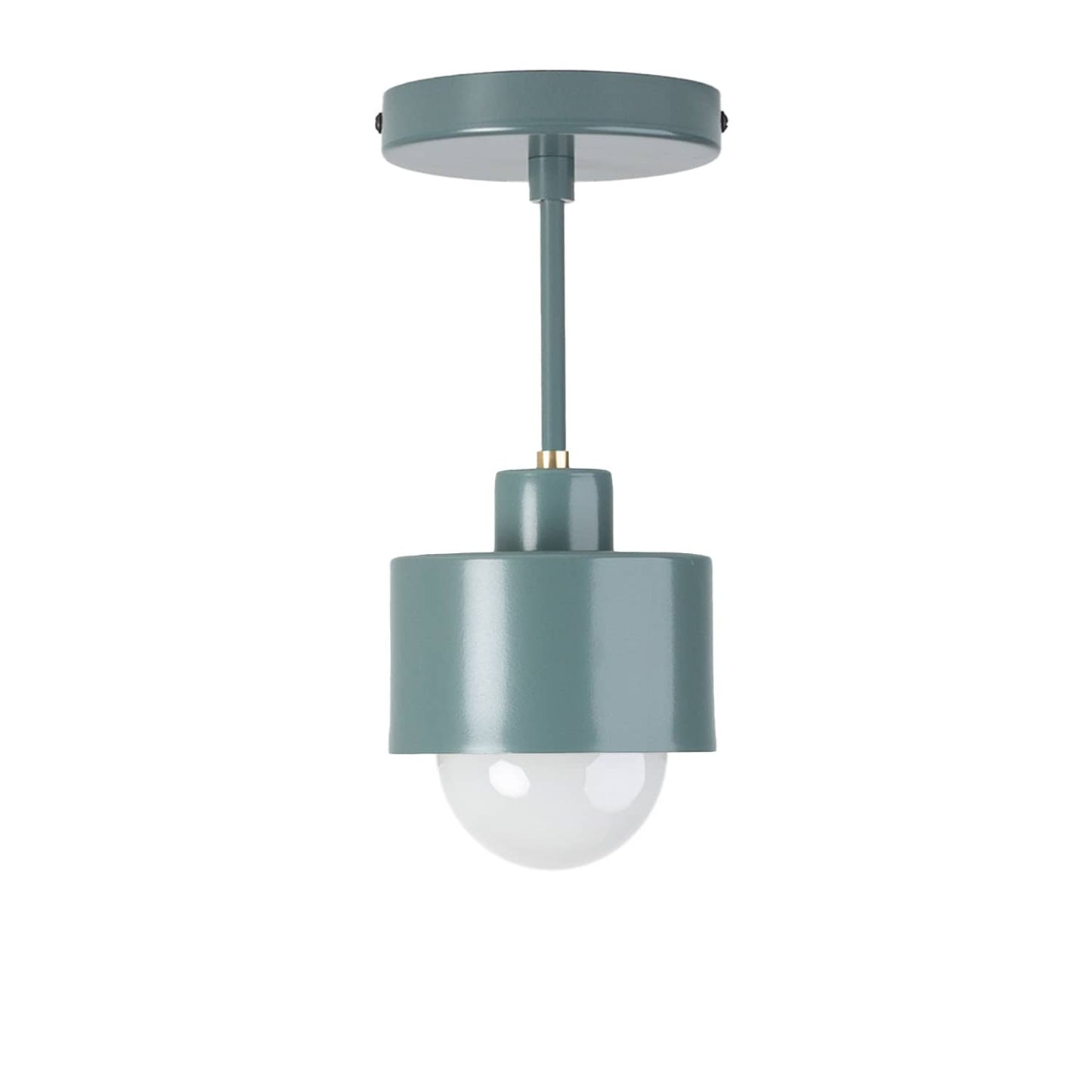 Boutique Post Puck Shade Flush Mount Pendant
