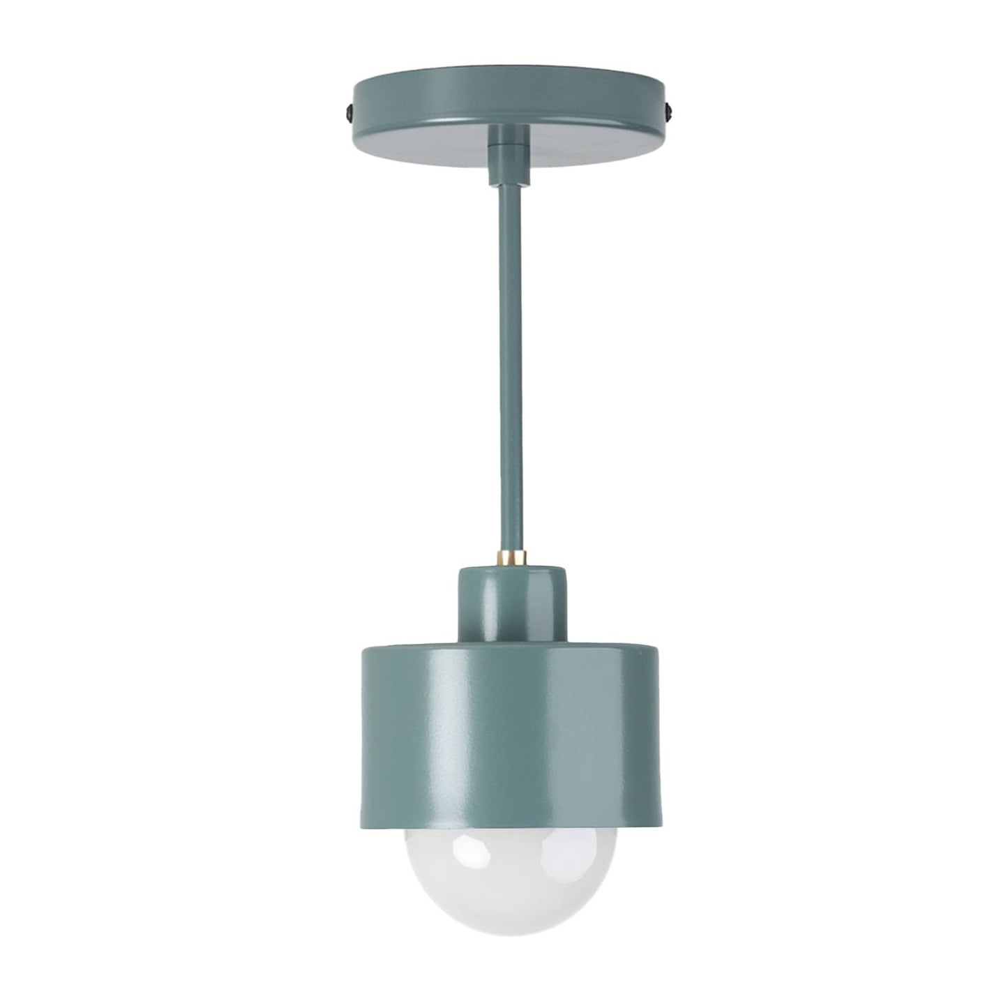 Boutique Post Puck Shade Flush Mount Pendant
