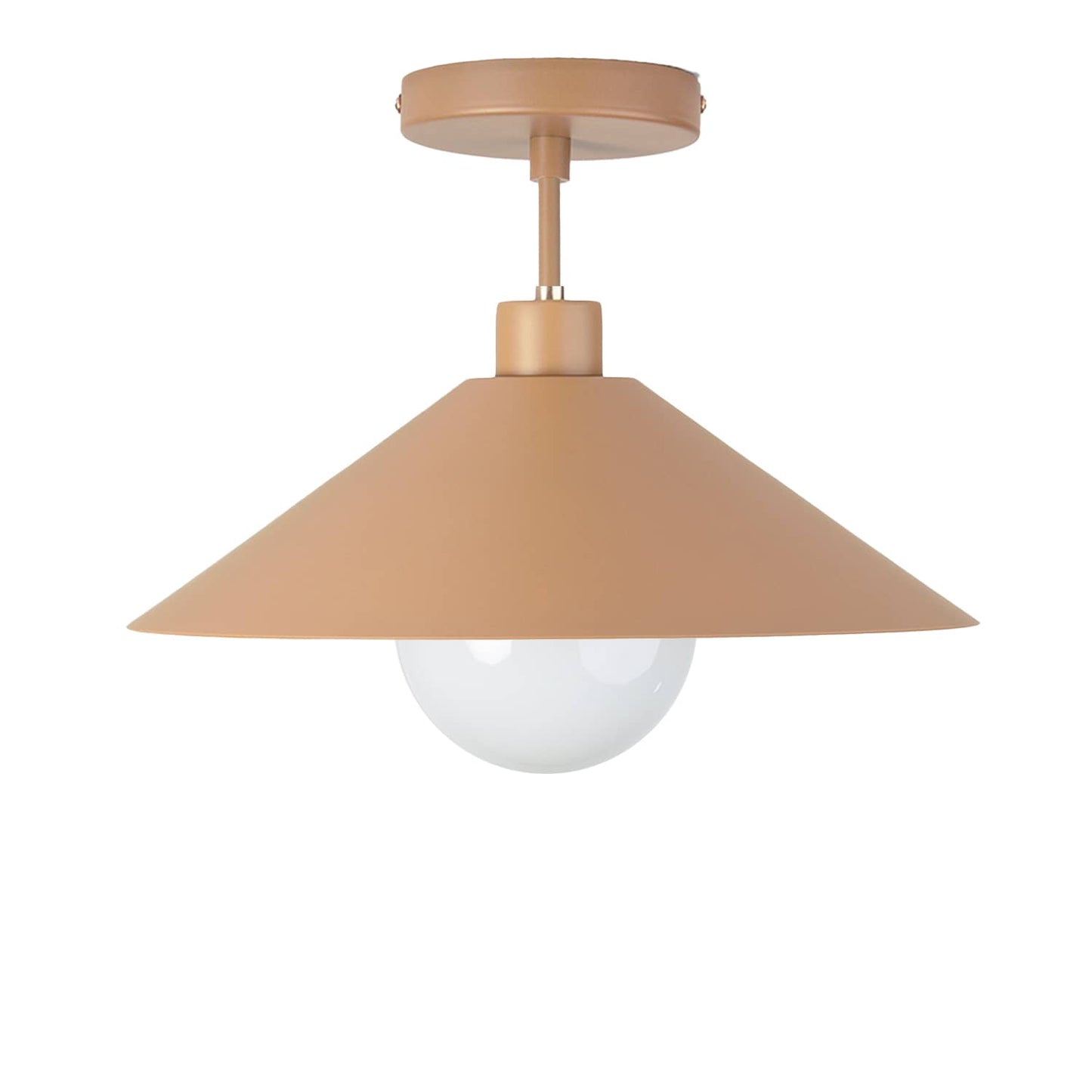 Boutique Post Slope Shade Flush Mount Pendant