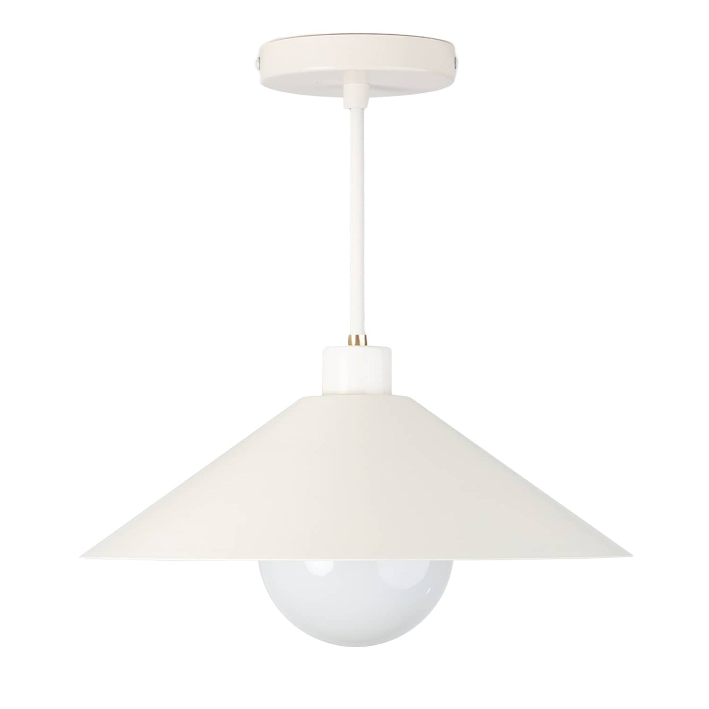 Boutique Post Slope Shade Flush Mount Pendant
