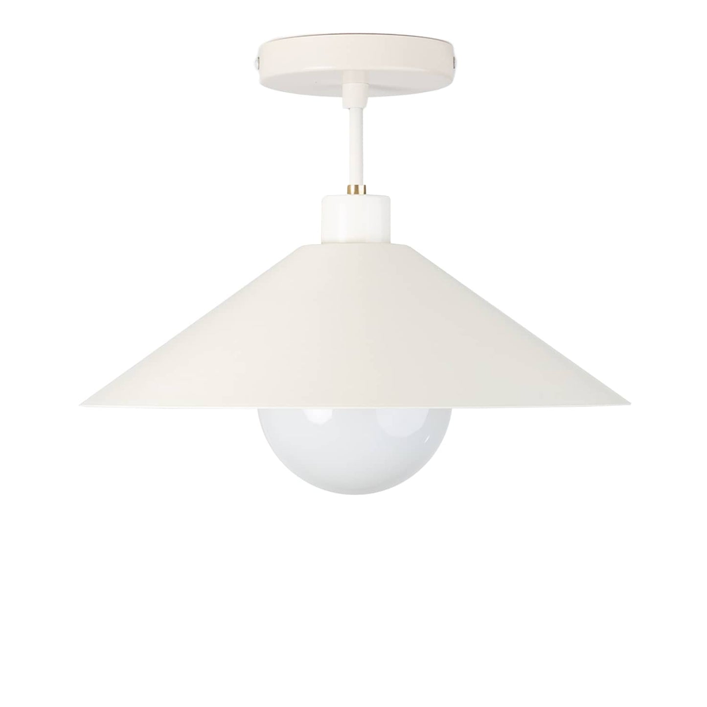 Boutique Post Slope Shade Flush Mount Pendant