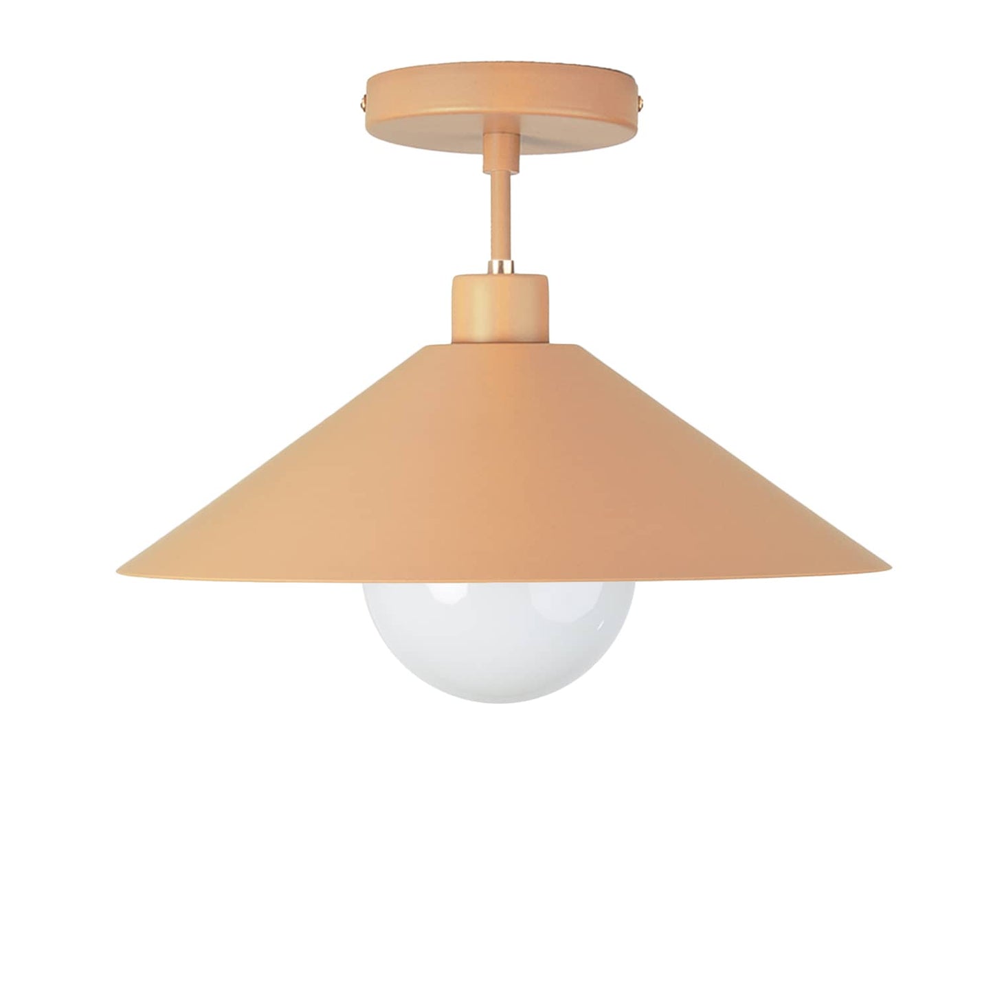 Boutique Post Slope Shade Flush Mount Pendant