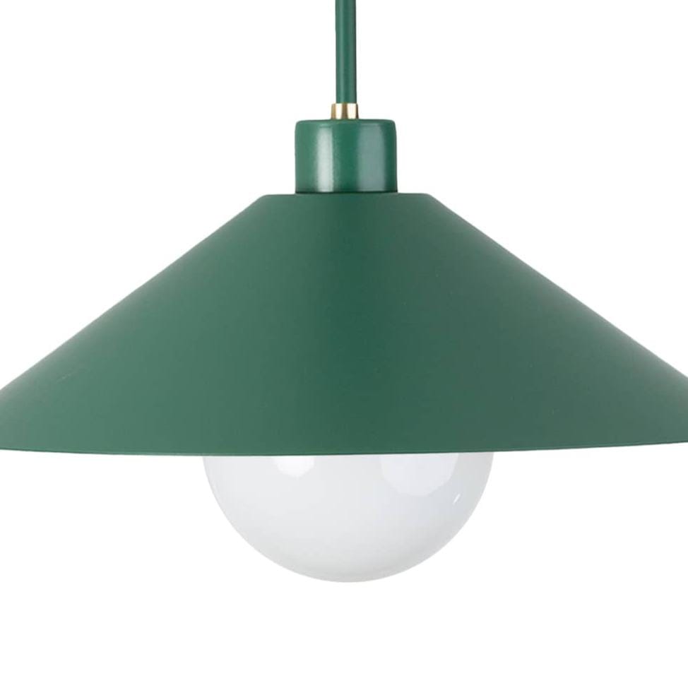 Boutique Post Slope Shade Flush Mount Pendant