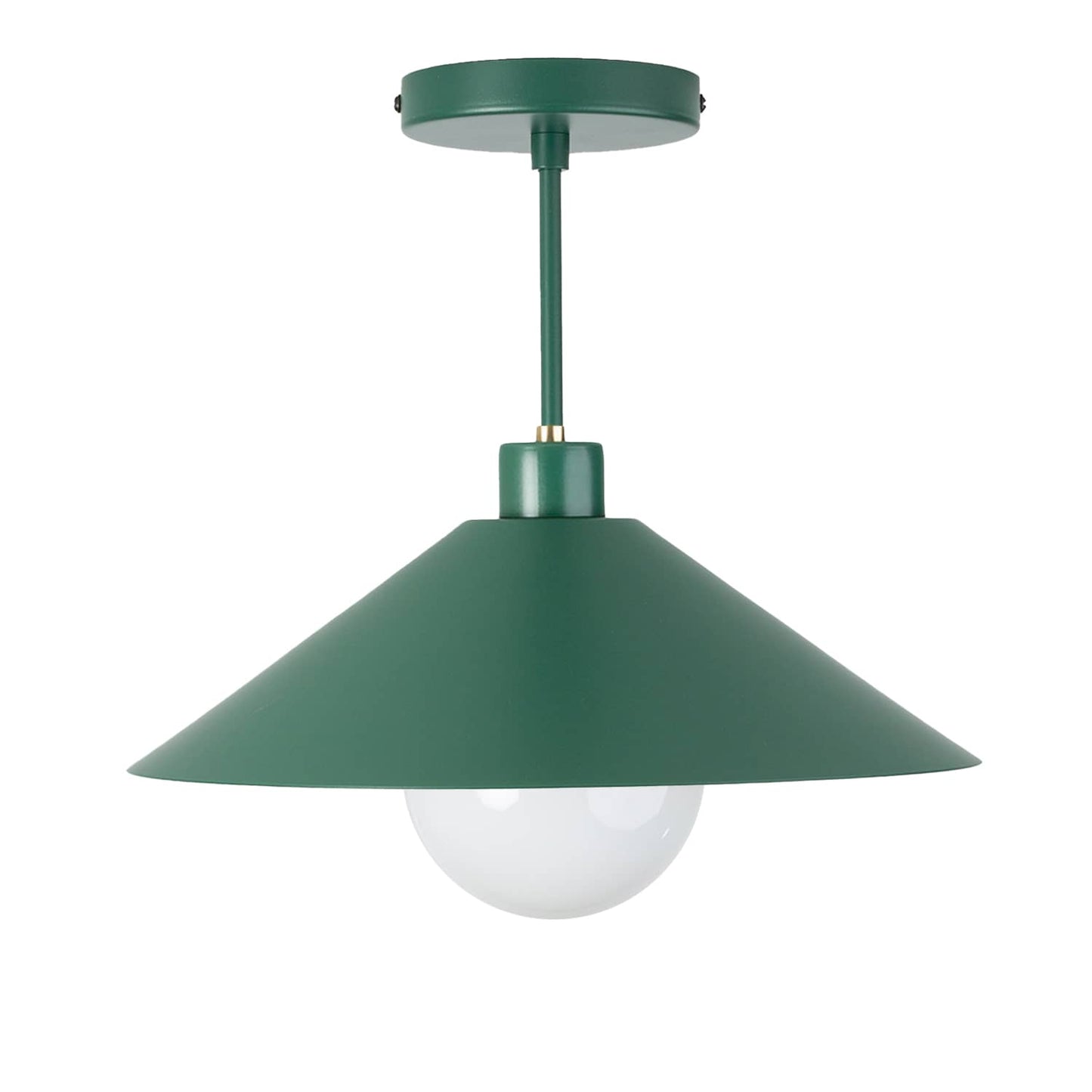 Boutique Post Slope Shade Flush Mount Pendant