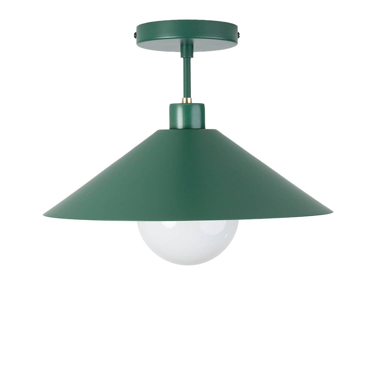Boutique Post Slope Shade Flush Mount Pendant