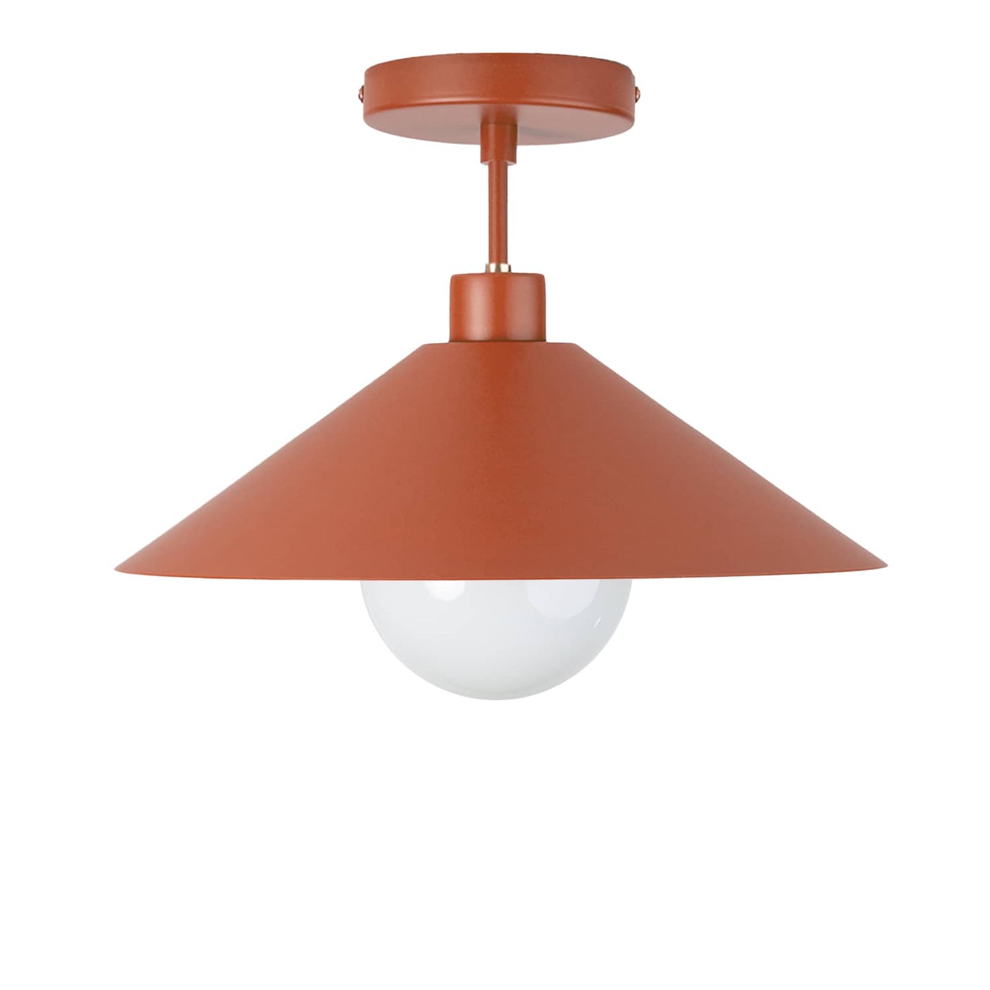 Boutique Post Slope Shade Flush Mount Pendant