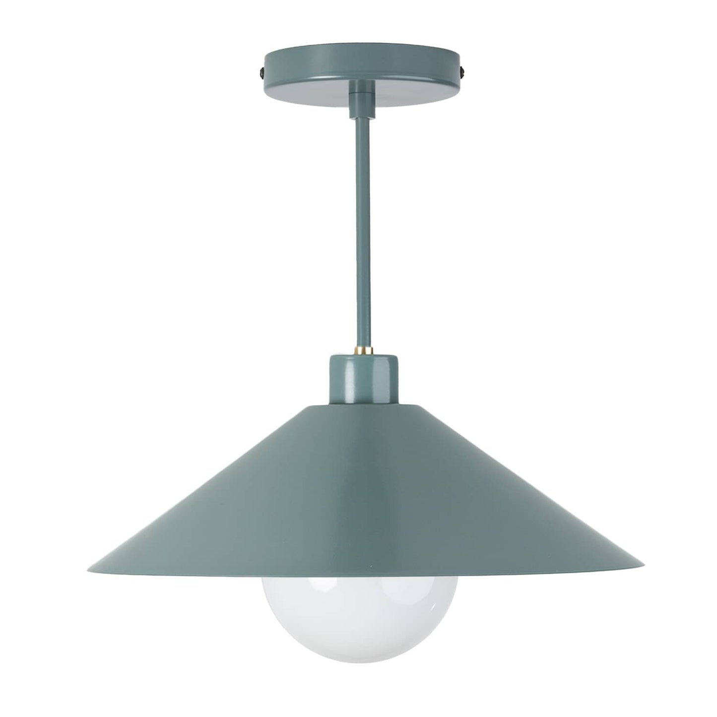 Boutique Post Slope Shade Flush Mount Pendant