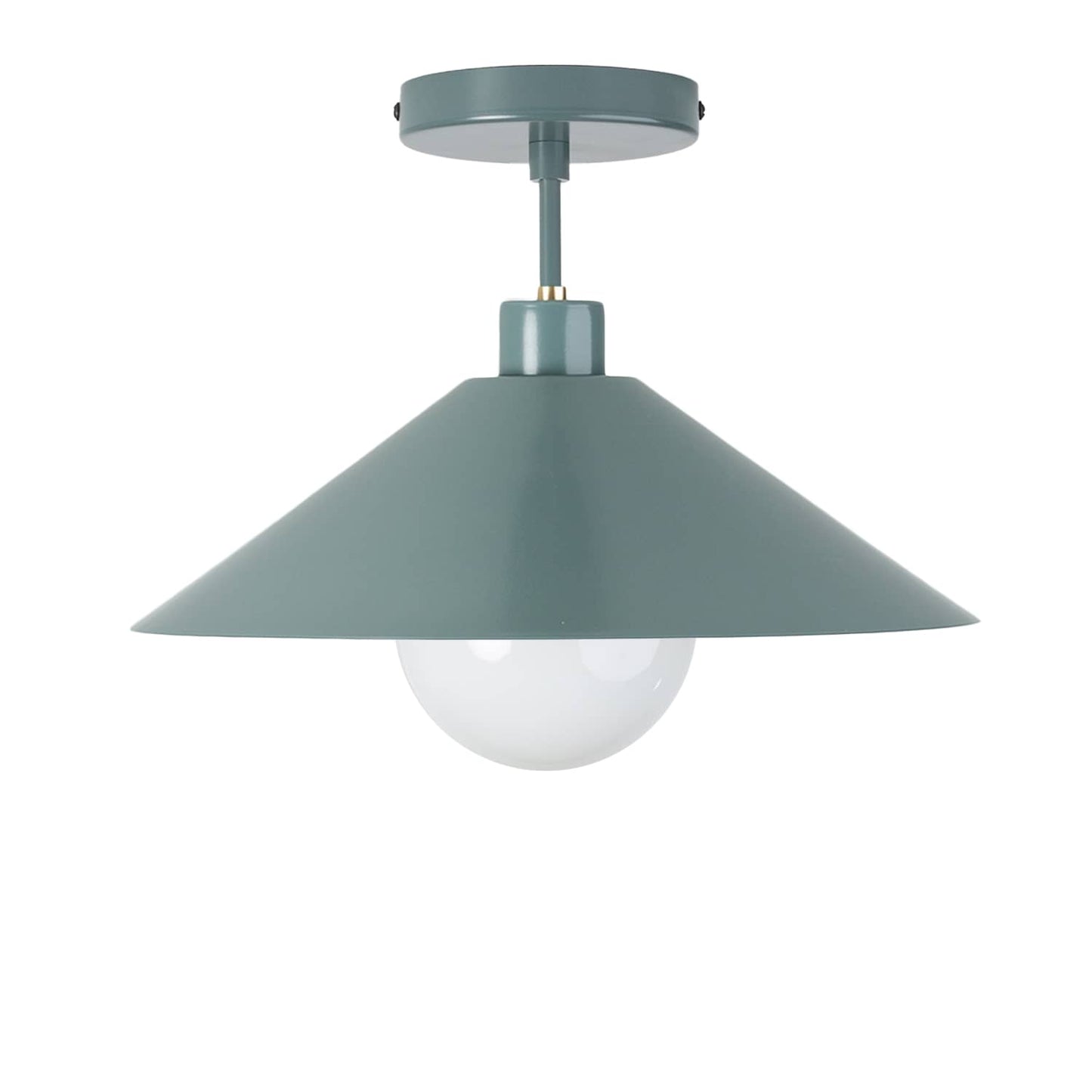 Boutique Post Slope Shade Flush Mount Pendant