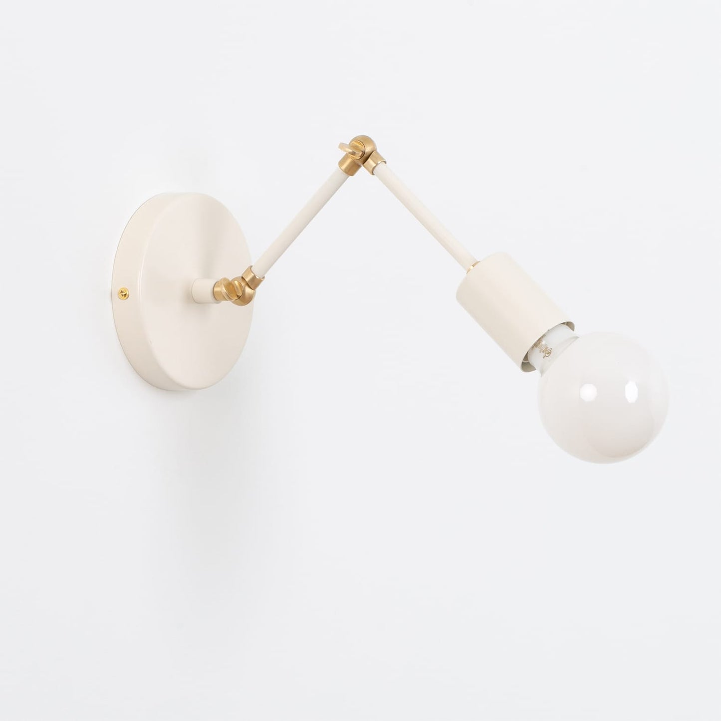 Boutique Hinge Double Solo Sconce