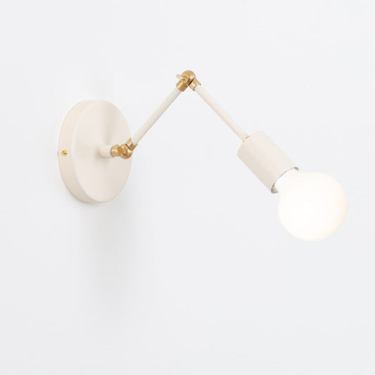 Boutique Hinge Double Solo Sconce