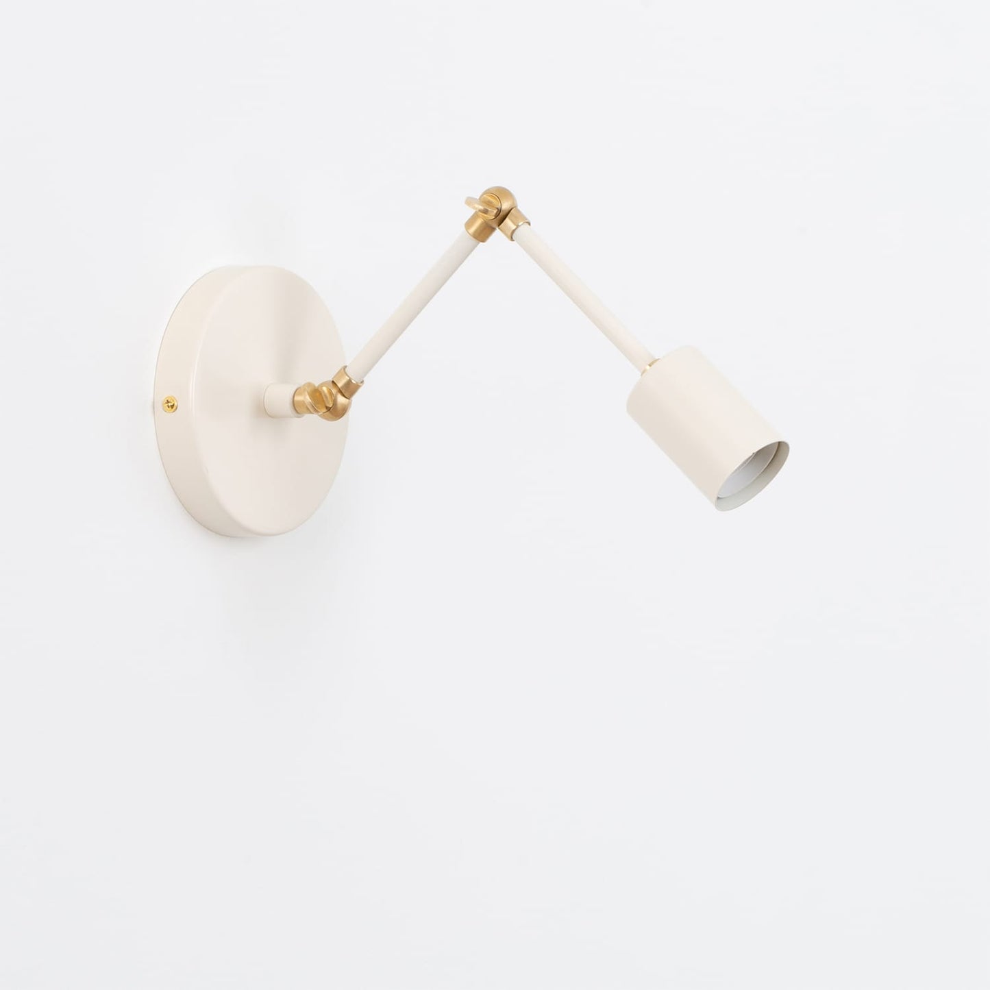 Boutique Hinge Double Solo Sconce