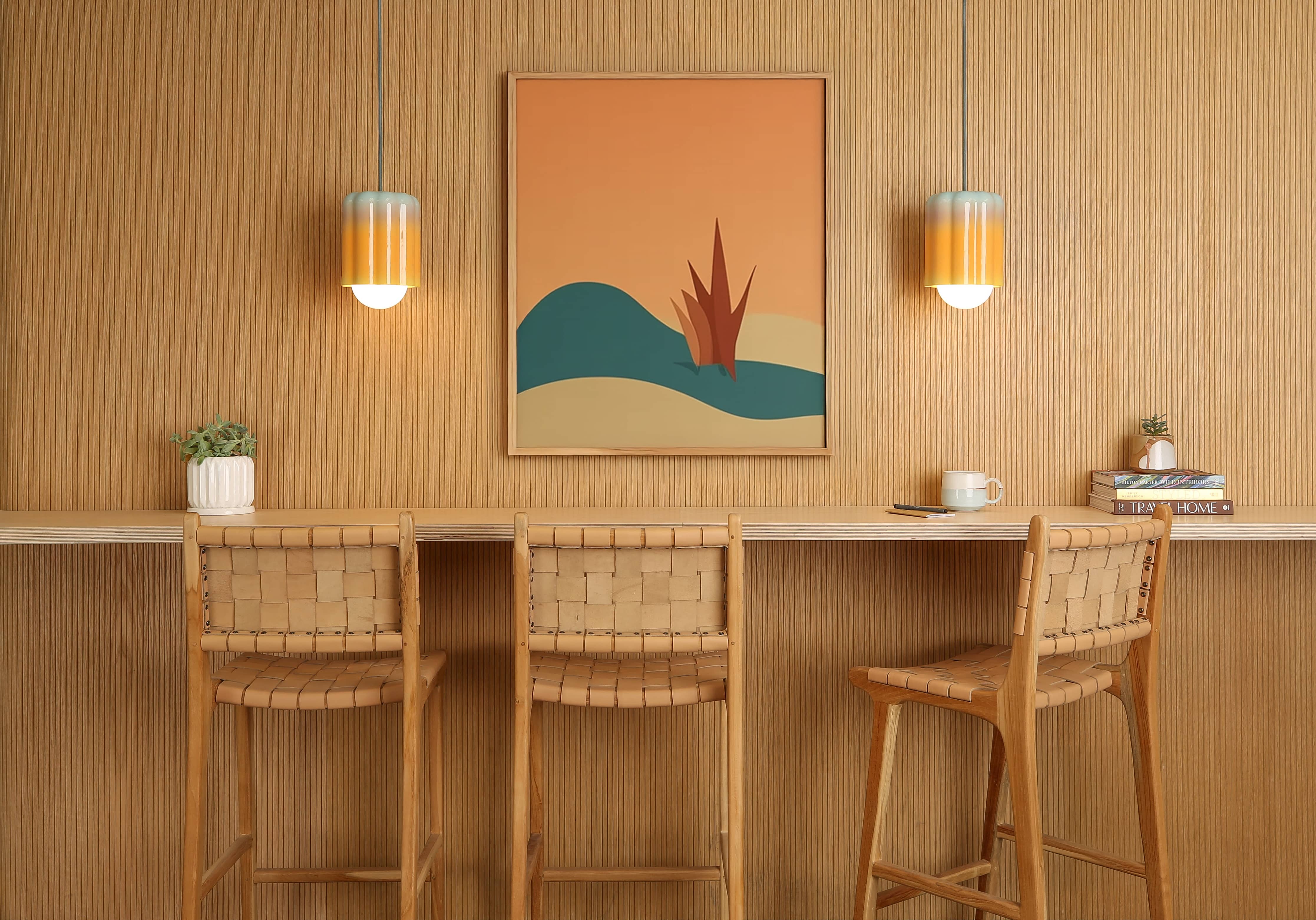 Ceramic Light Fixtures | Modern Science Project | Color Cord