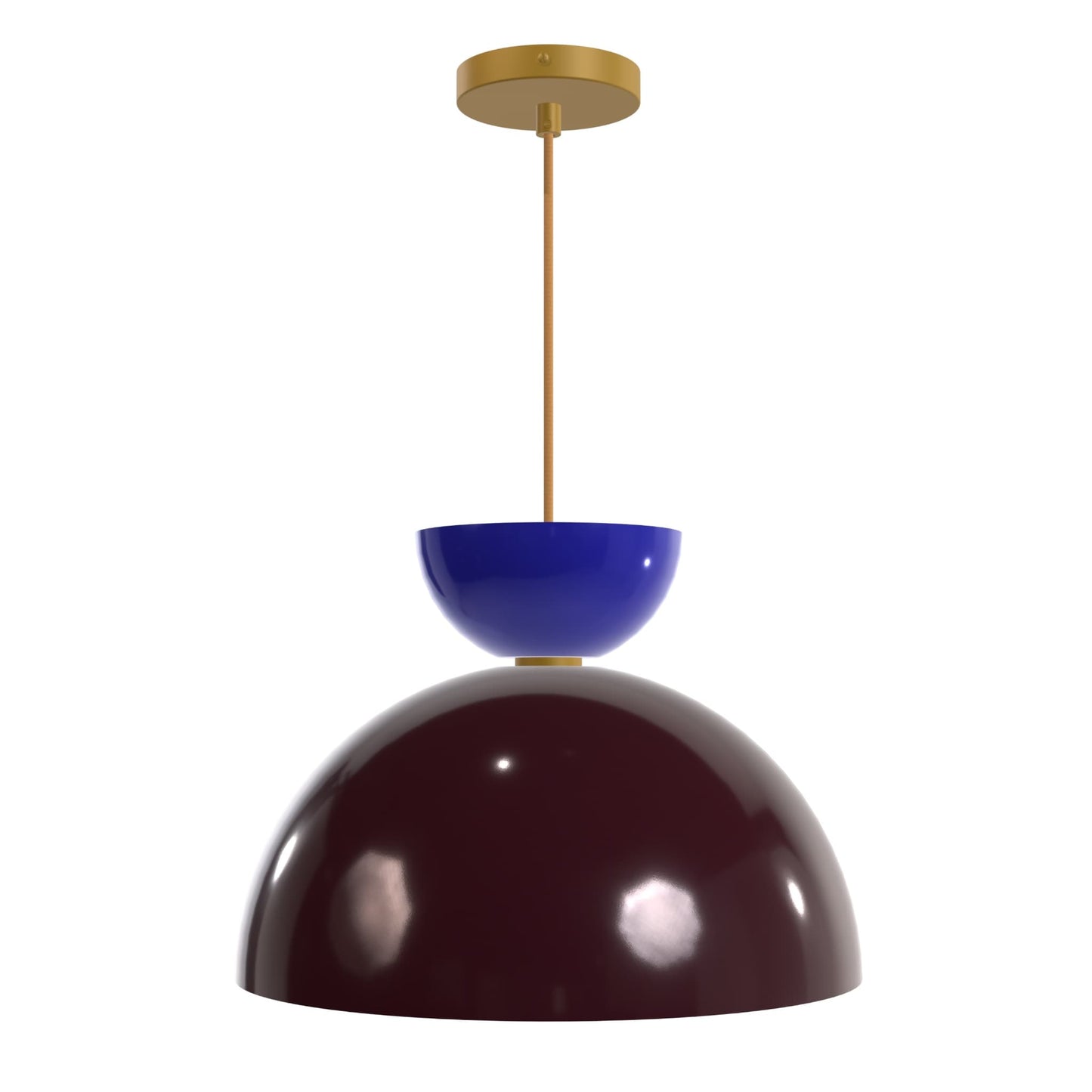 Horizon Dome Strata AiO Pendant - Chroma Color Block